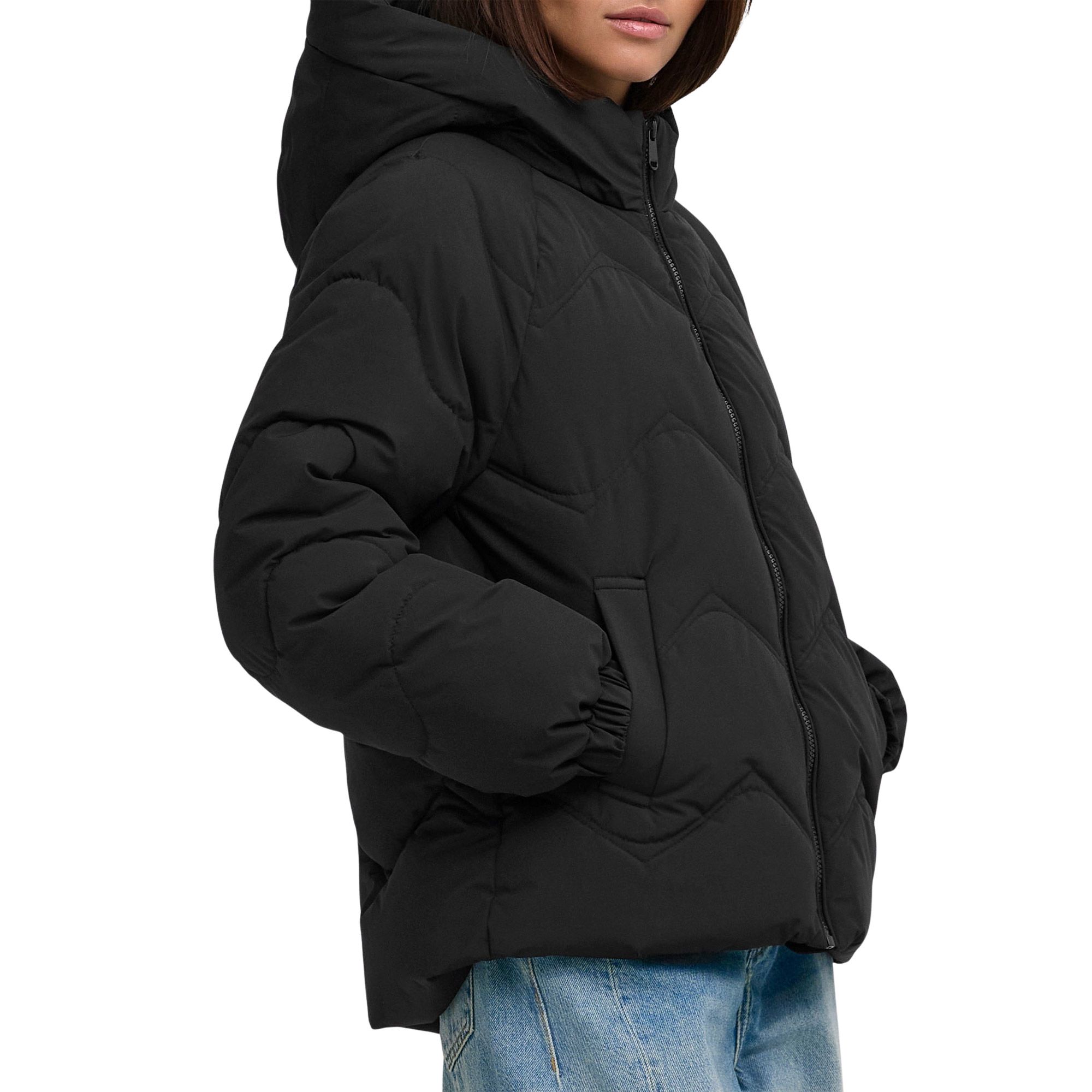 JDY Power Short Hooded Puffer Winterjacke Damen