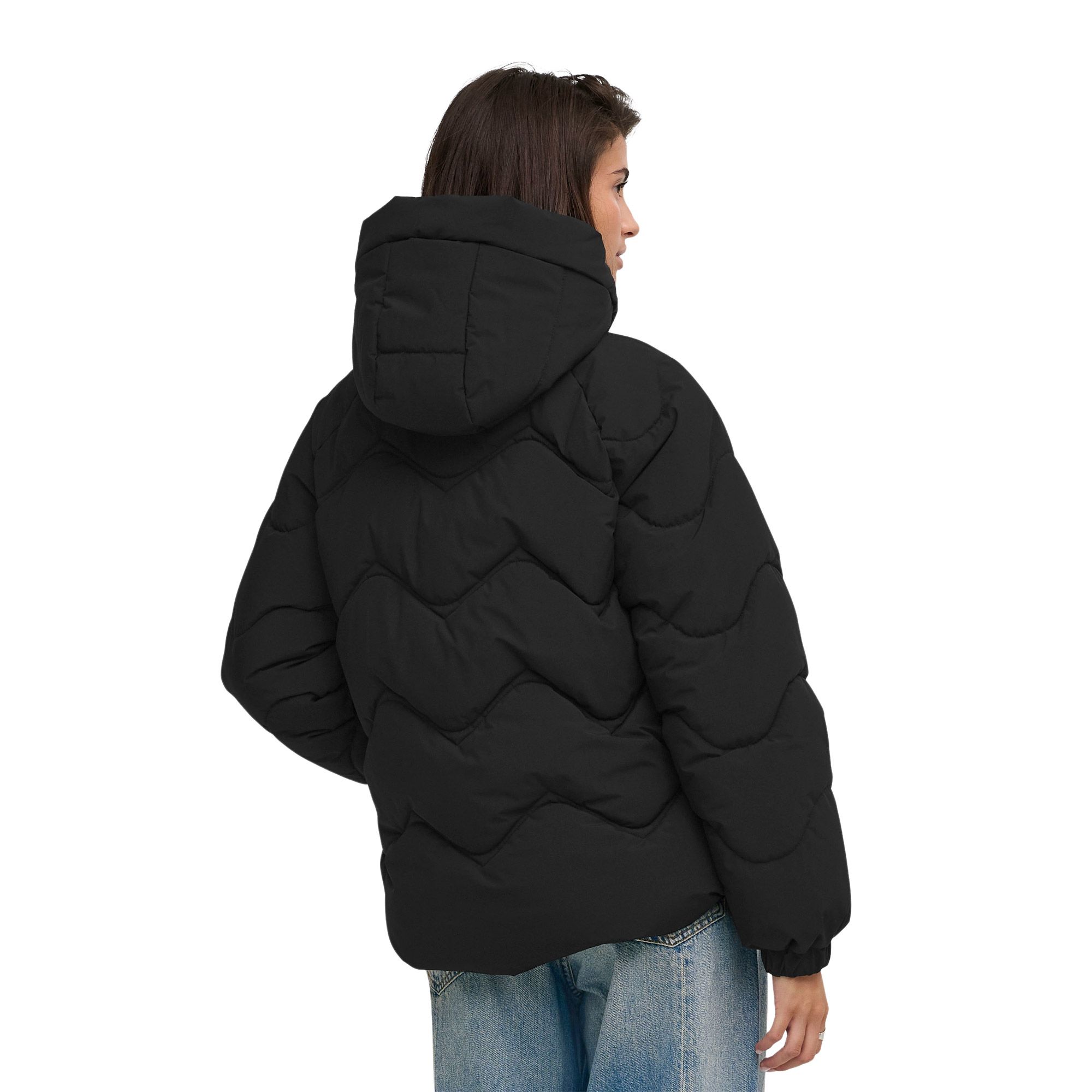 Manteau d'hiver JDY Power Short Hooded Puffer Femmes