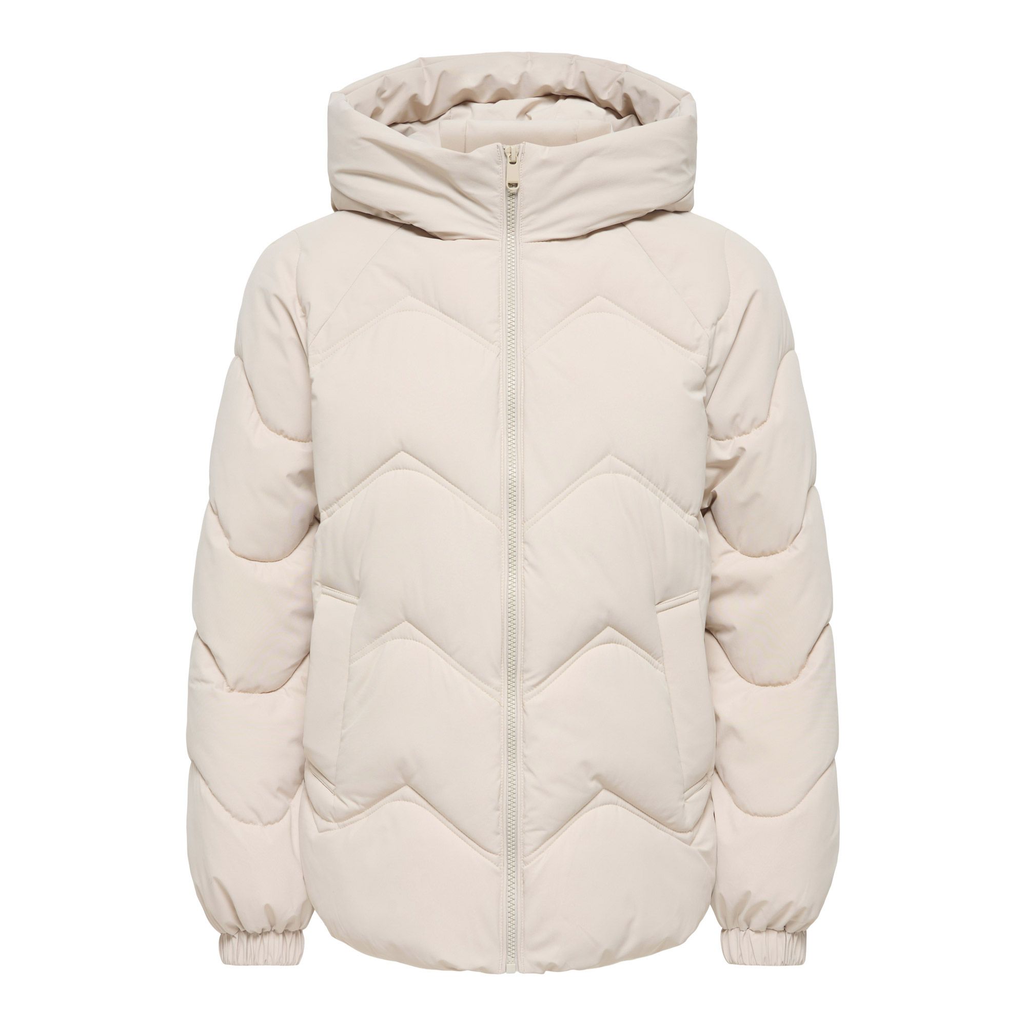 JDY Power Short Hooded Puffer Winterjas Dames