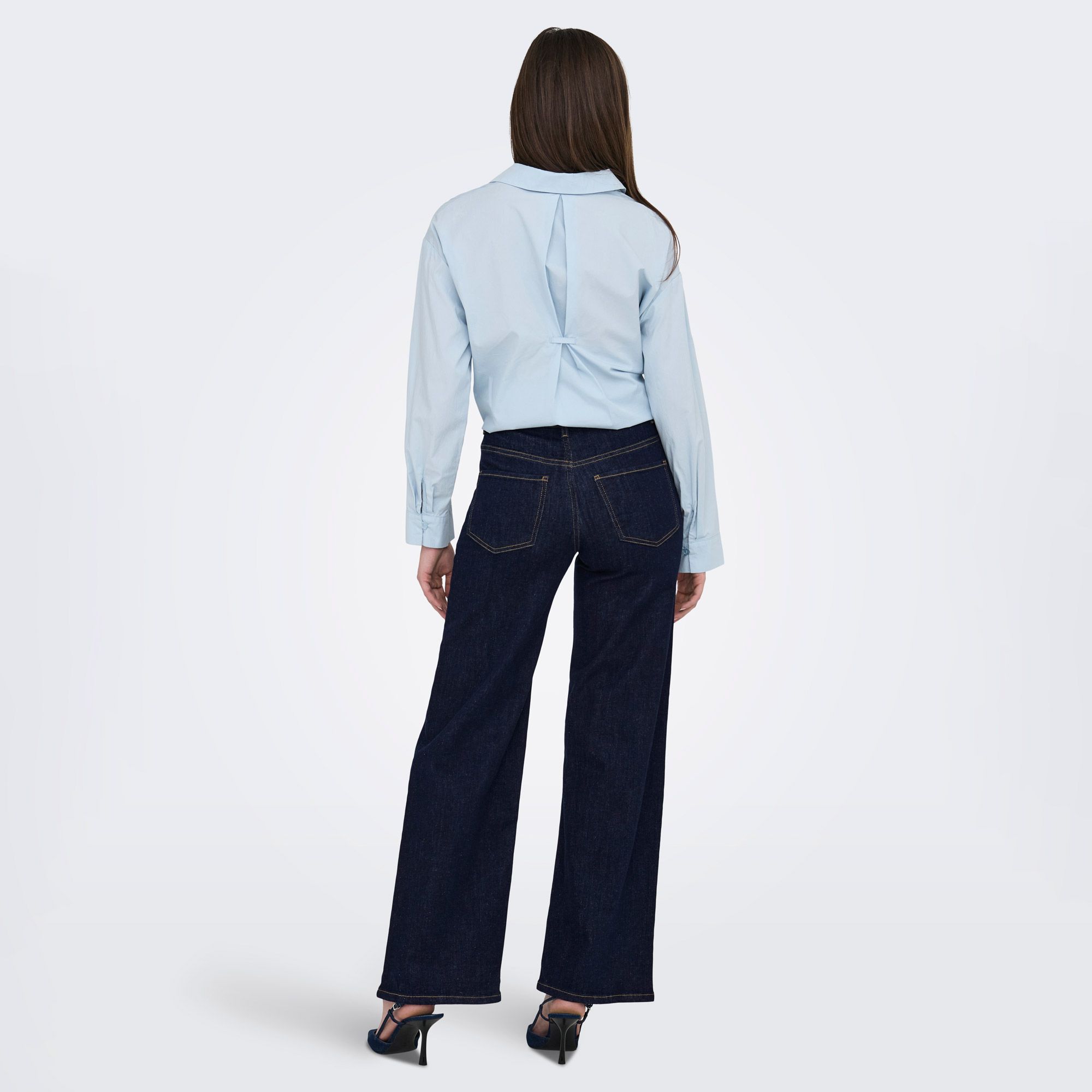 JDY Felina Fina High Waist Wide Jeans Dames