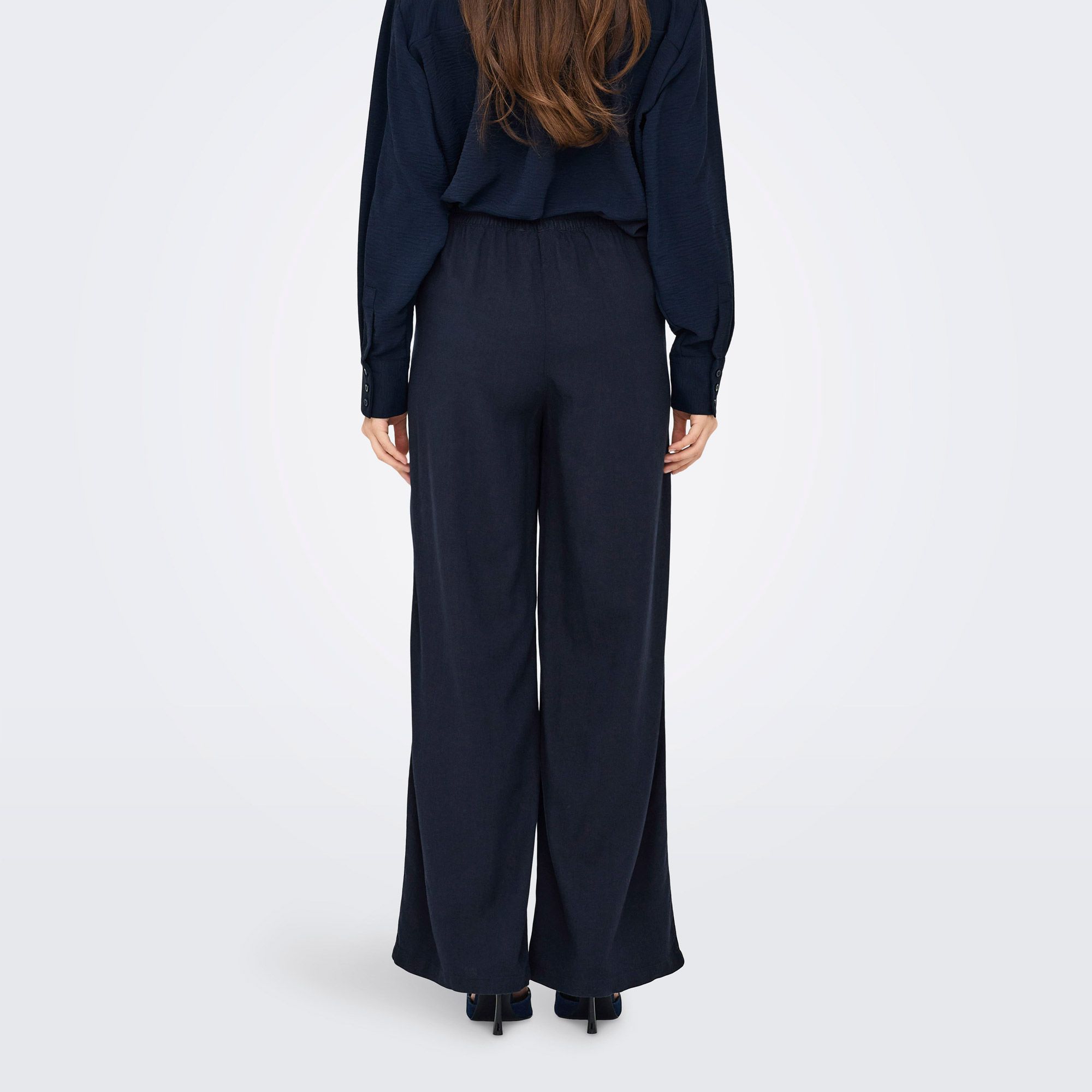 JDY Say Linnen Wide Broek Dames