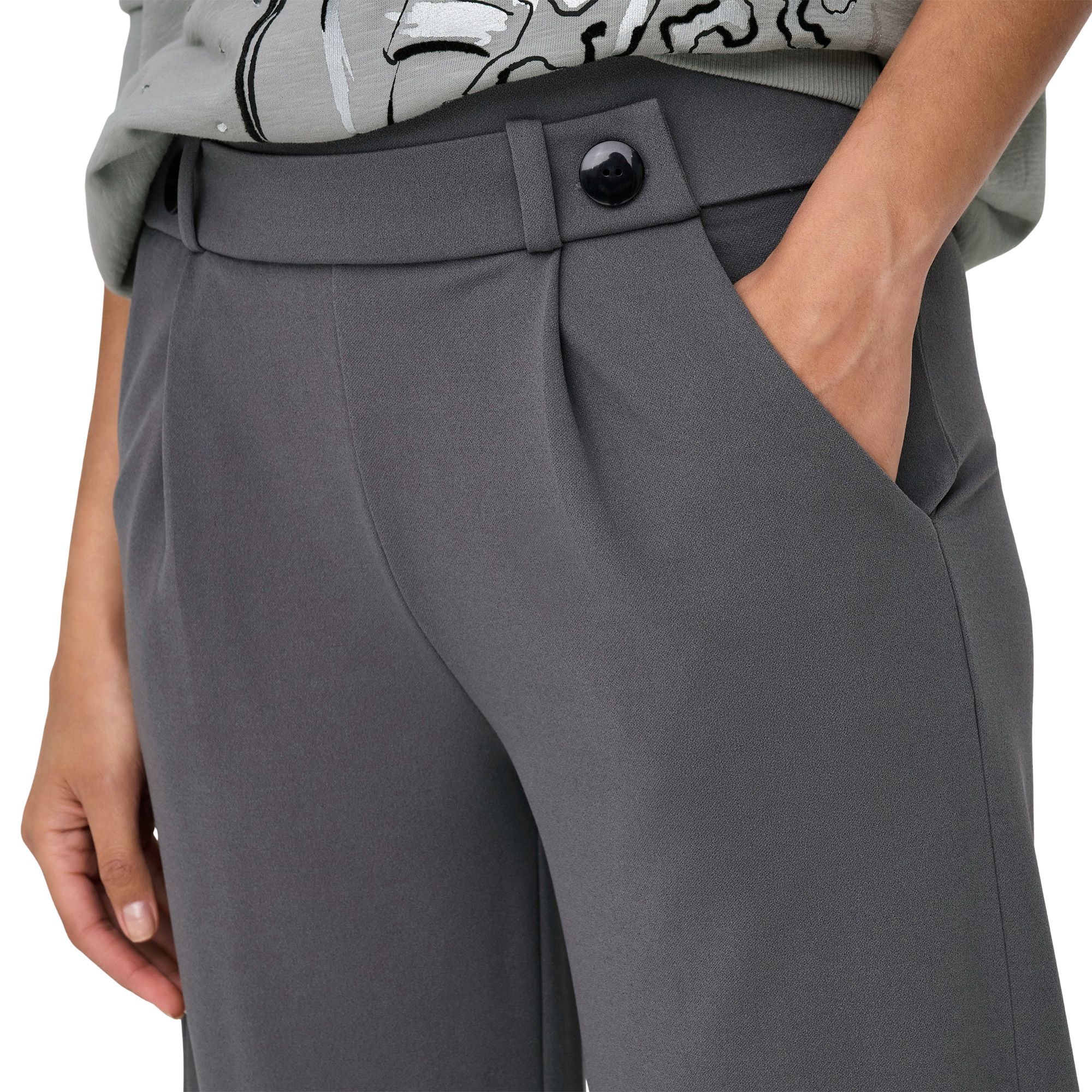 Pantalon Geggo Gris Anthracite JDY
