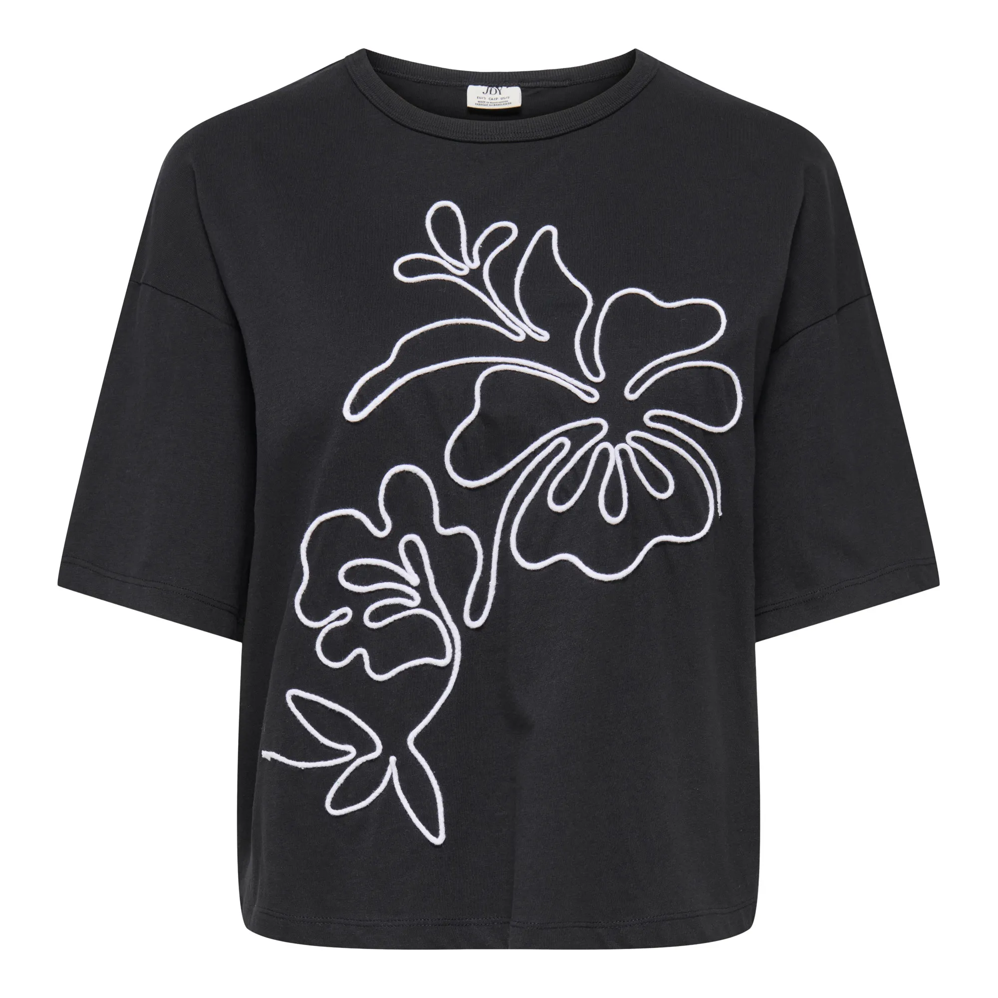 JDY Cally Life Embroidered Shirt Dames