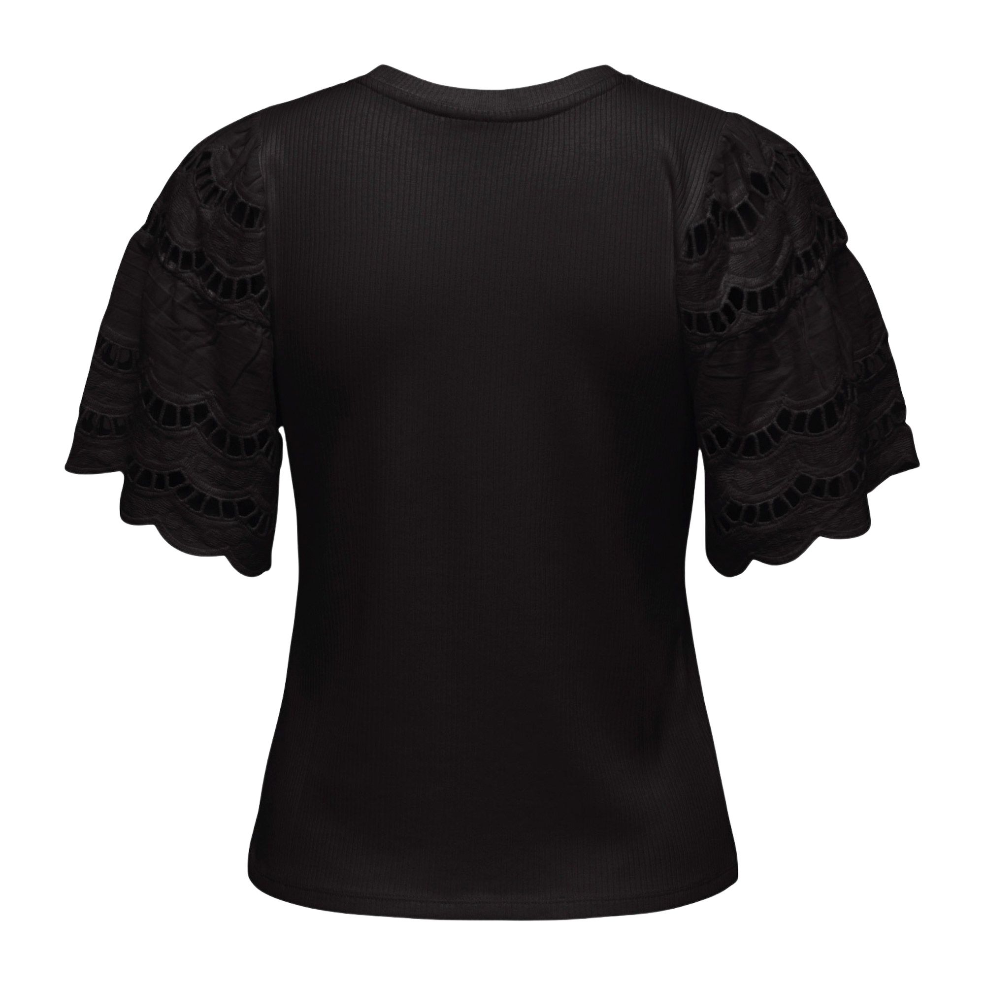 Shirt JDY Hilde SS Broderi Anglaise Femmes