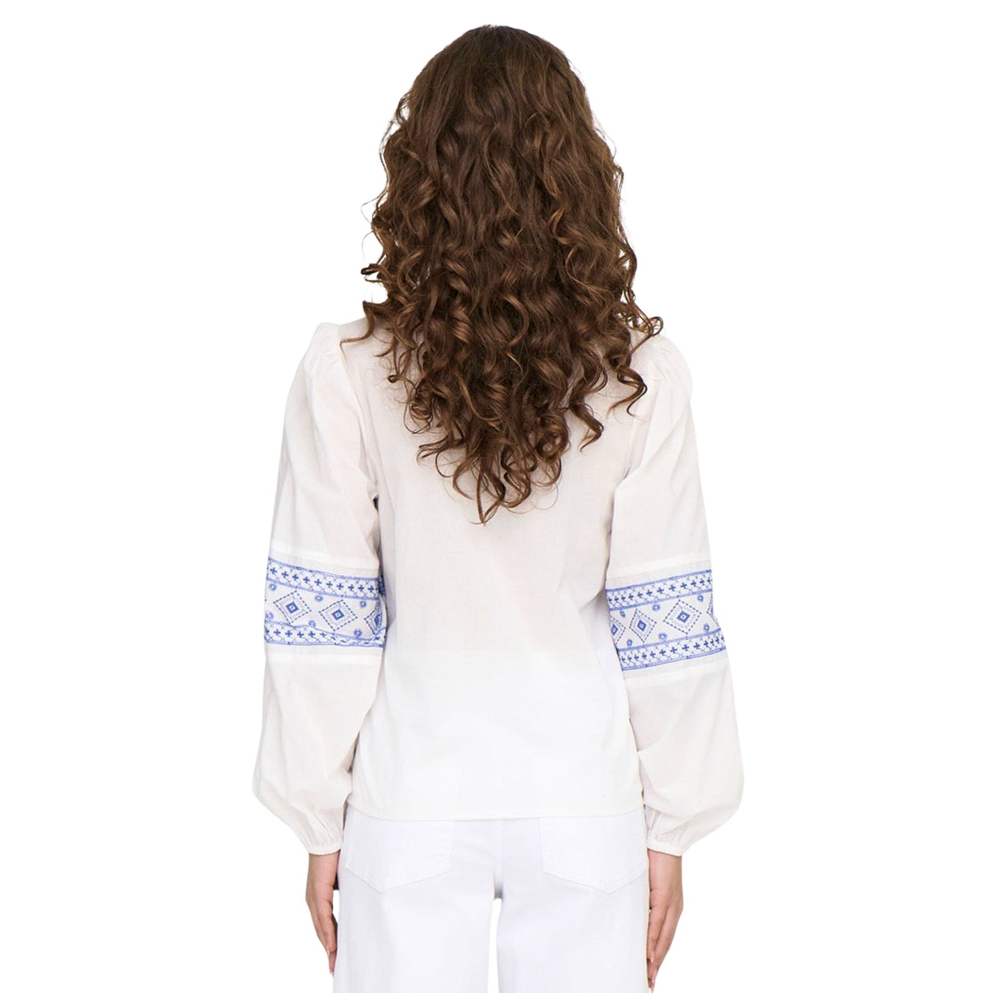 JDY Lulu Embroidery LS Shirt Dames