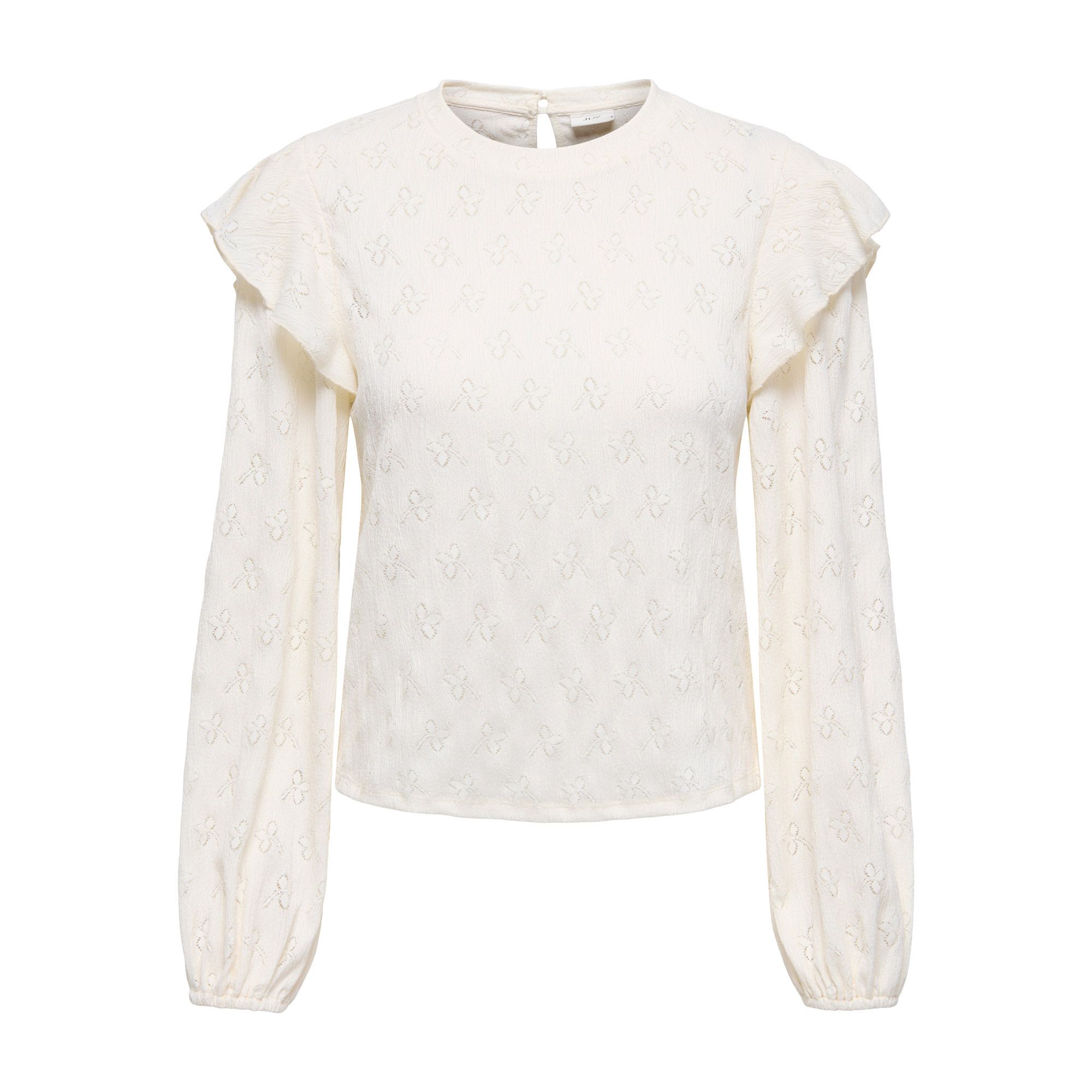 JDY Lollie Life Frill Longsleeve Top Dames
