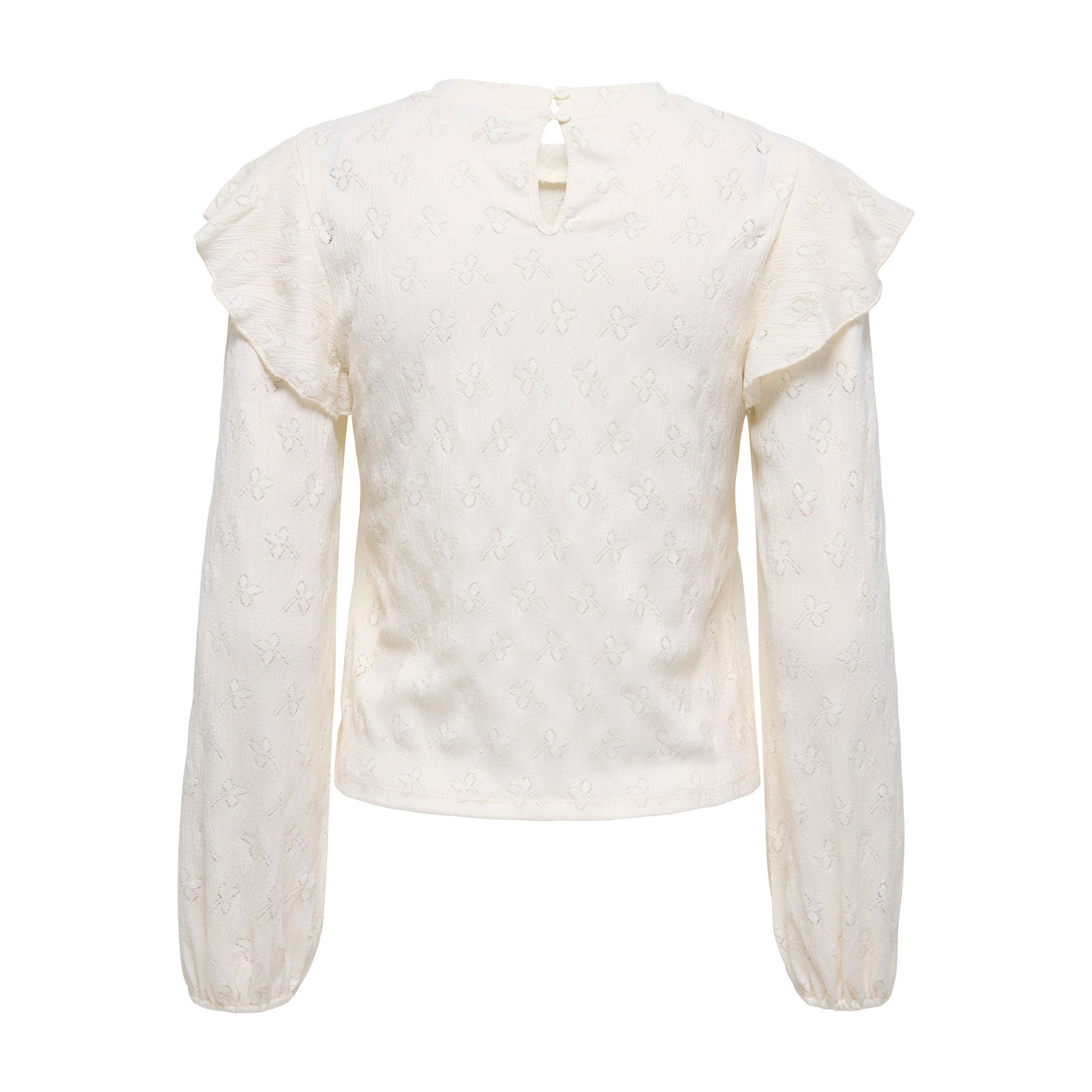 JDY Lollie Life Frill Longsleeve Top Dames