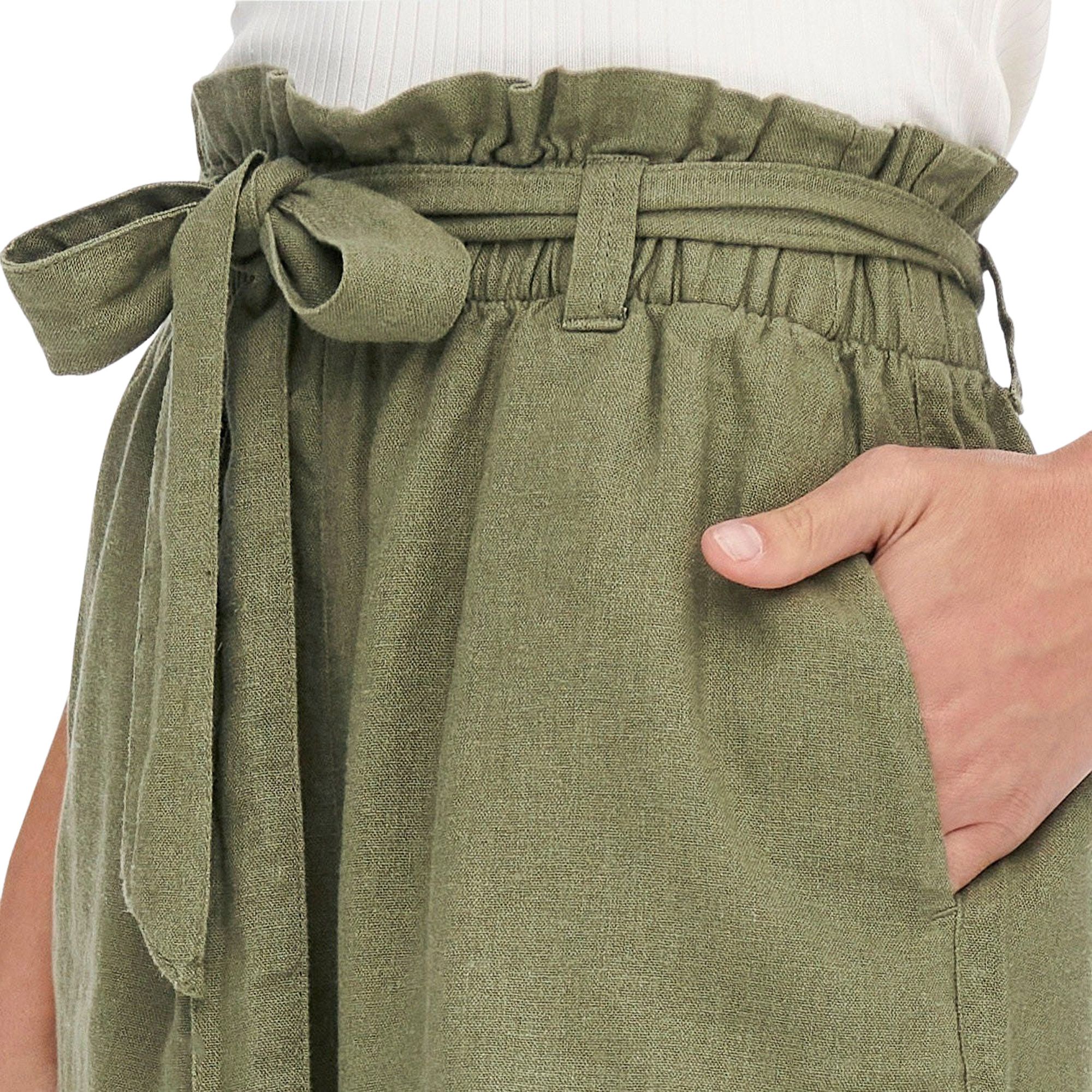 JDY Say Linnen Belt Short Dames
