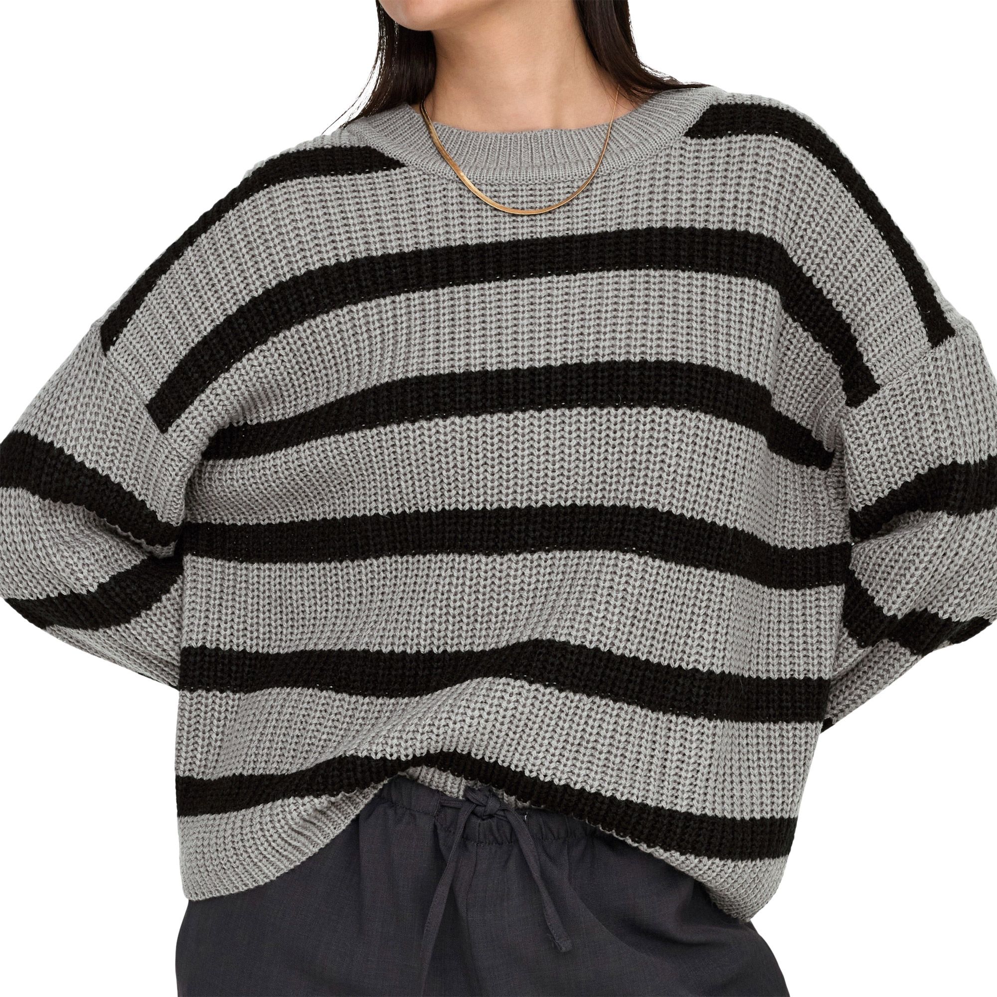 JDY Justy Stripe Knitted Trui Dames 