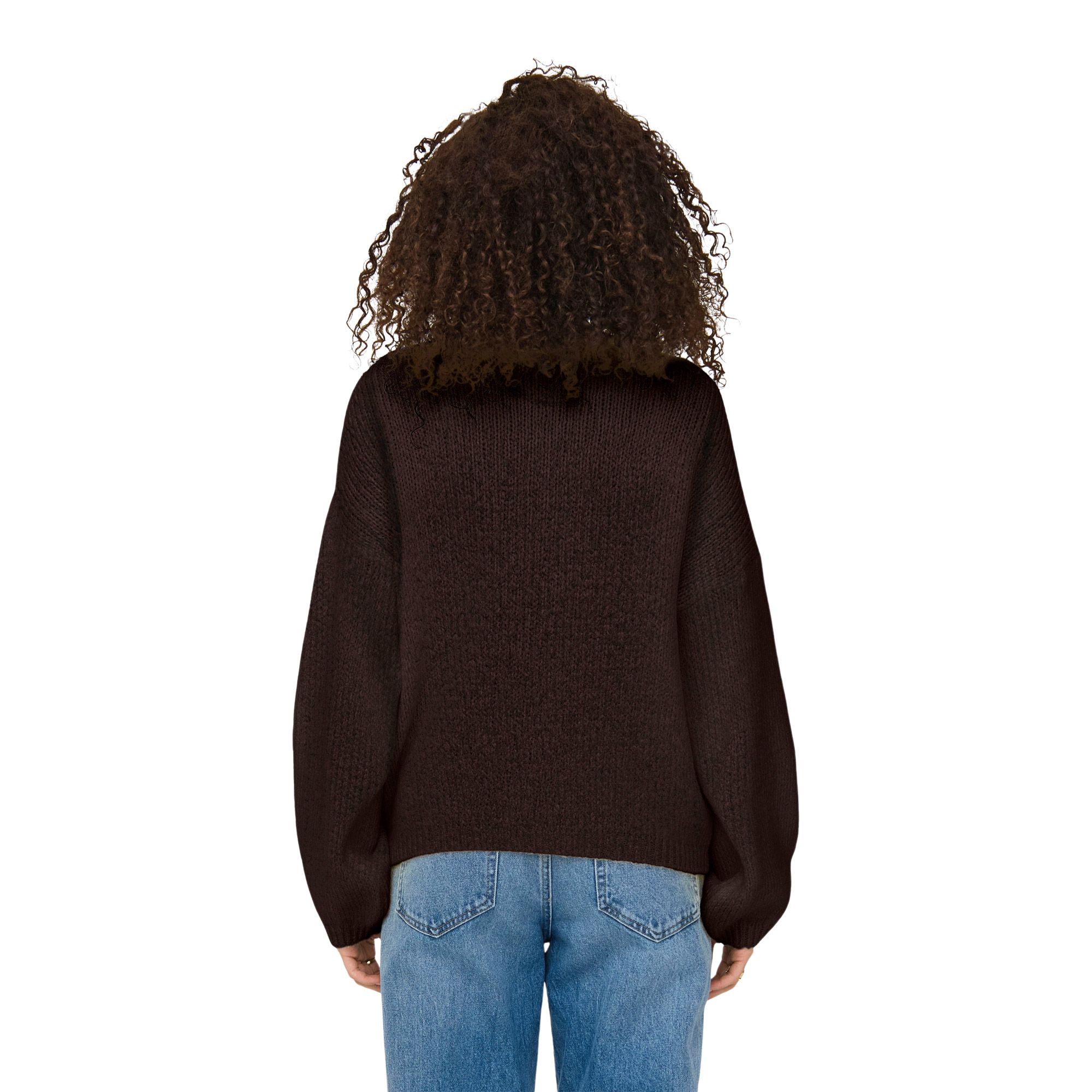 JDY Dinea Reversible Knit Sweater Dames