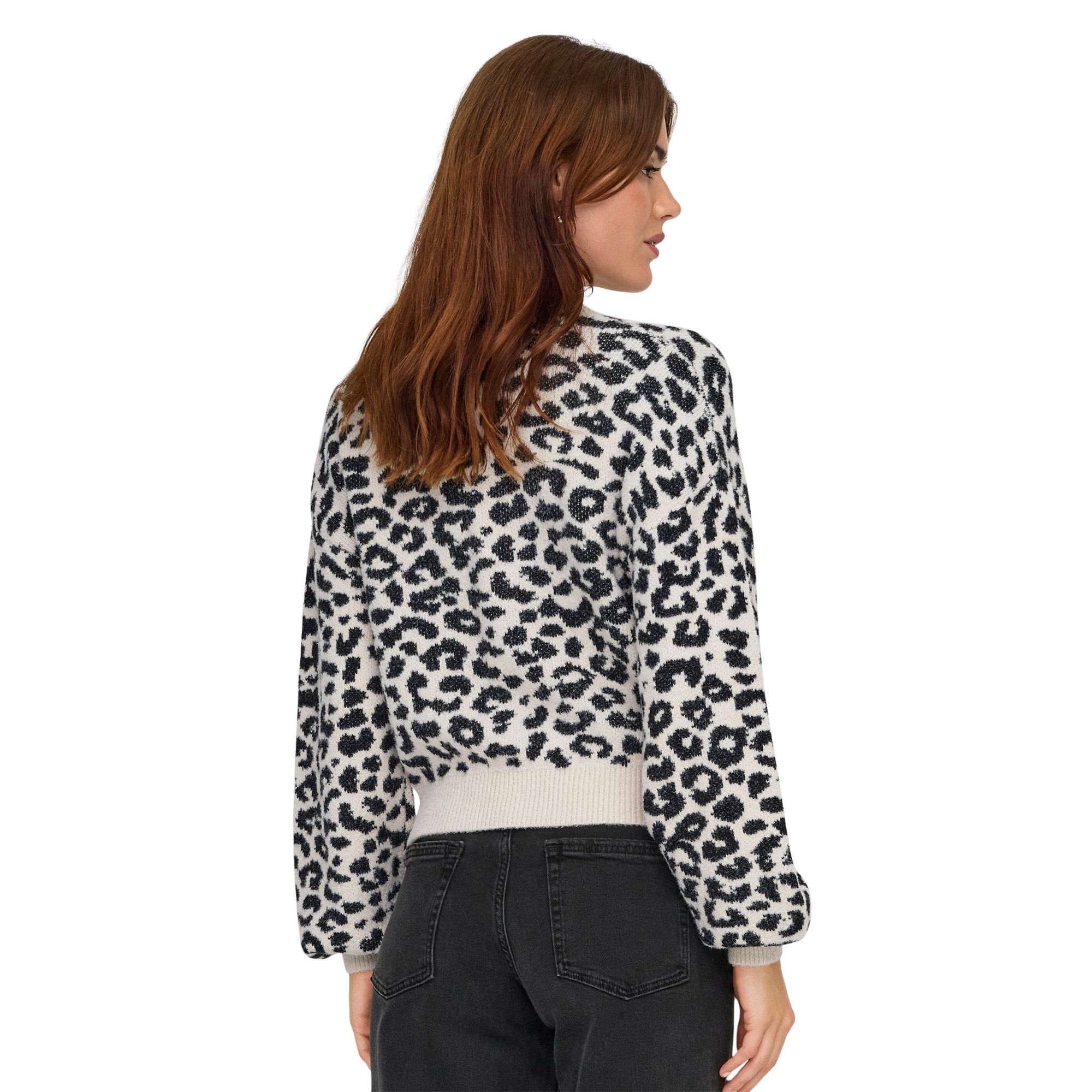 JDY Lorraine Animal Cardigan Vest Dames