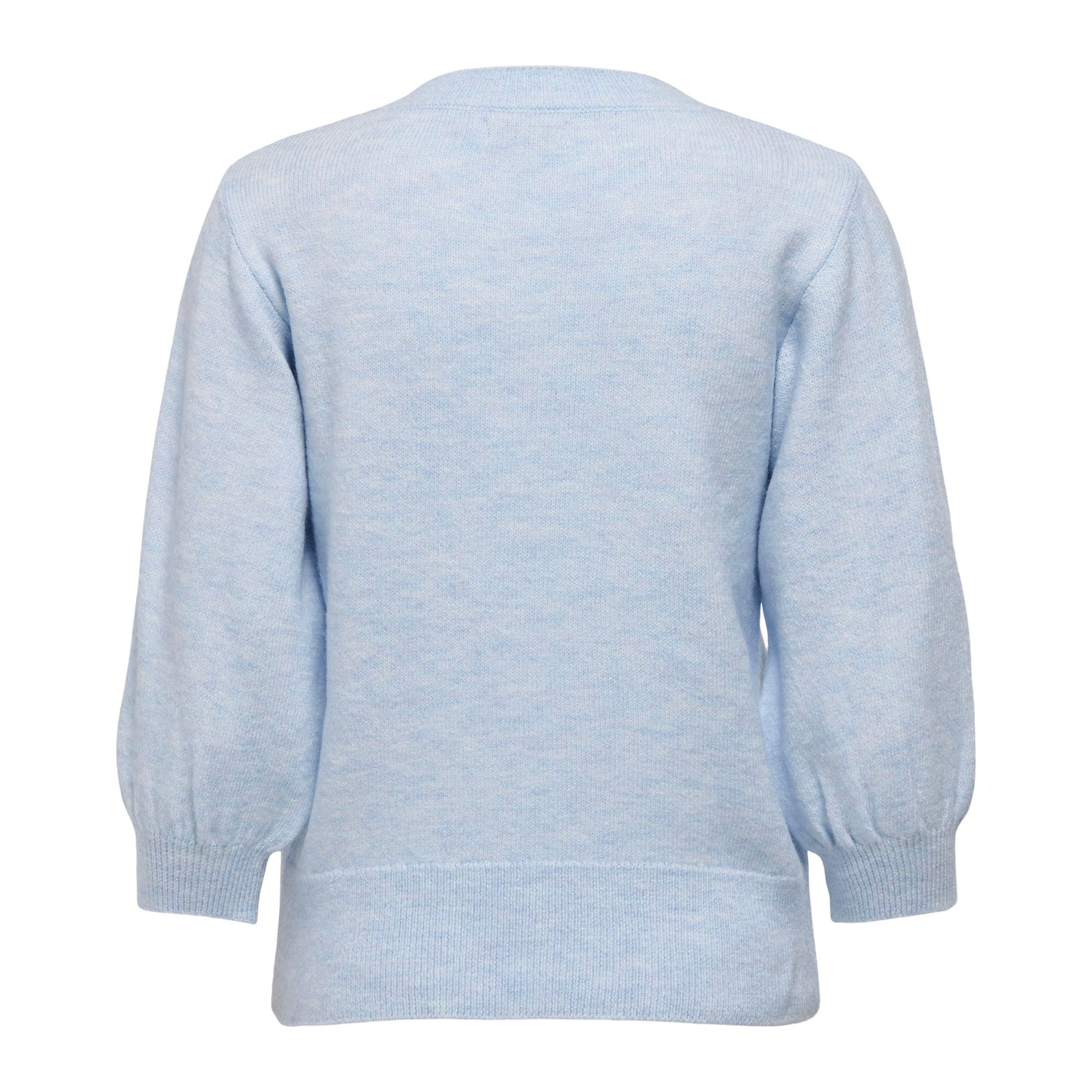 JDY Letty 3/4 Crew Knit Sweater Dames