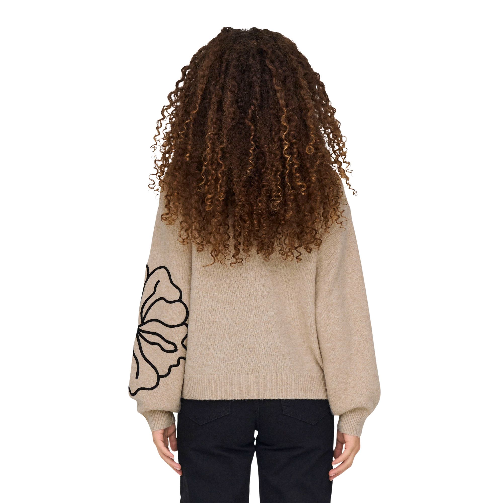 Pull JDY Jella Flower Knit Femmes