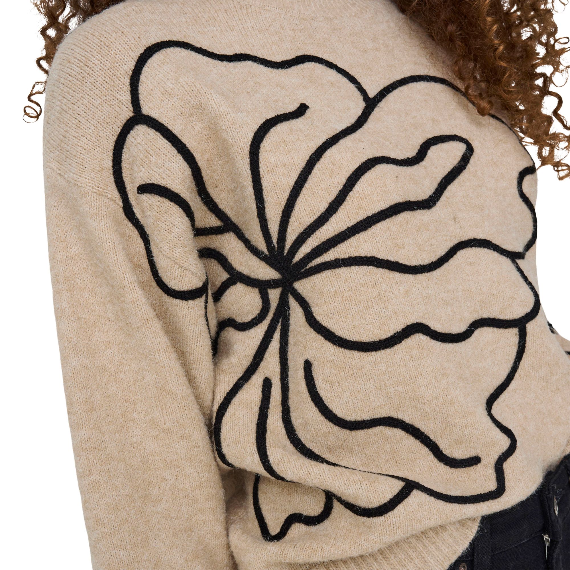 Pull JDY Jella Flower Knit Femmes