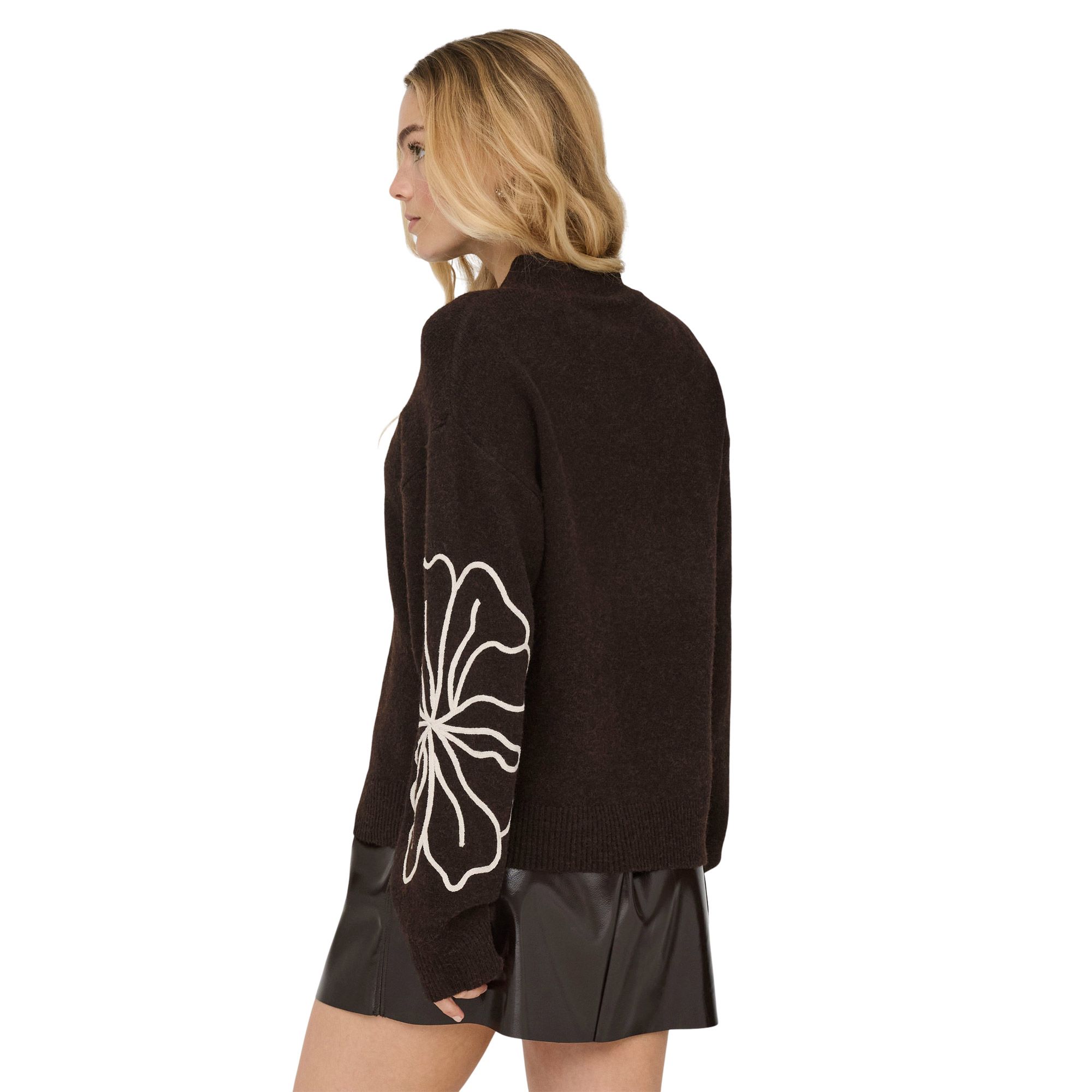 Pull JDY Jella Flower Knit Femmes