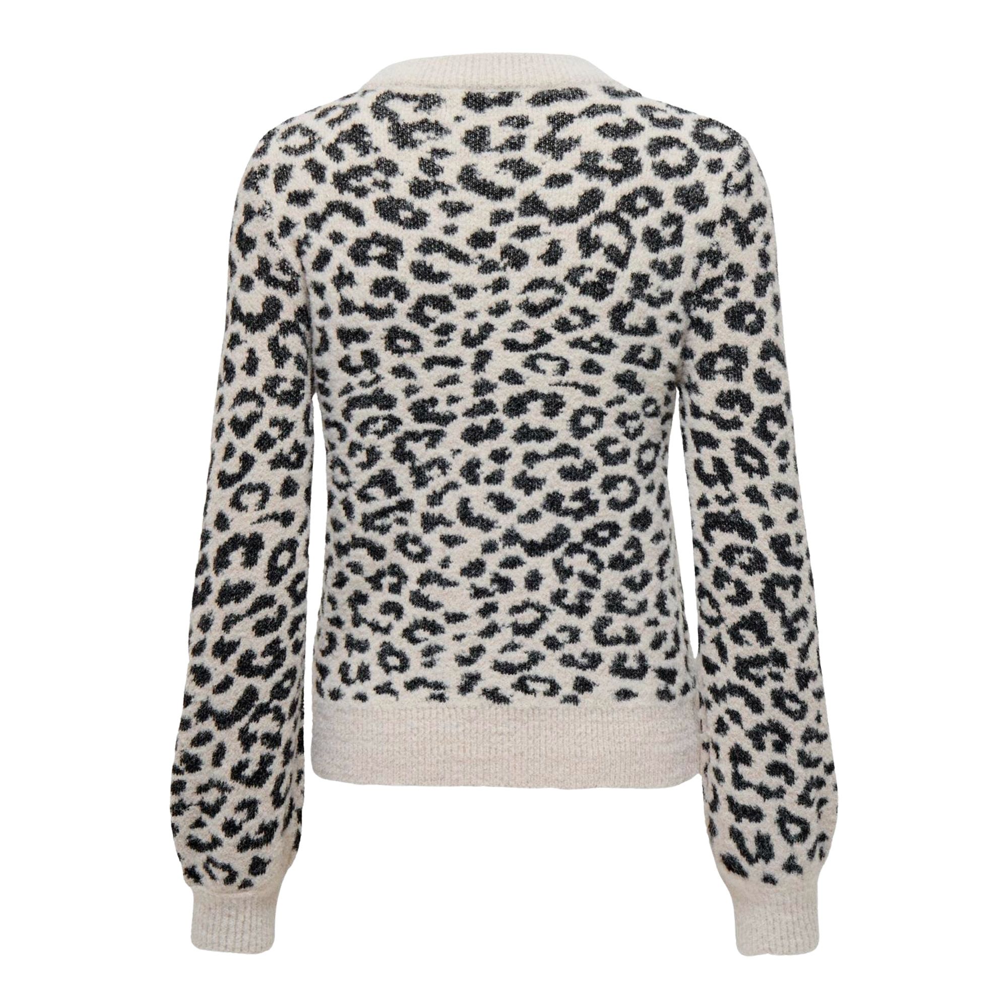 JDY Lorraine Animal Knit Trui Dames