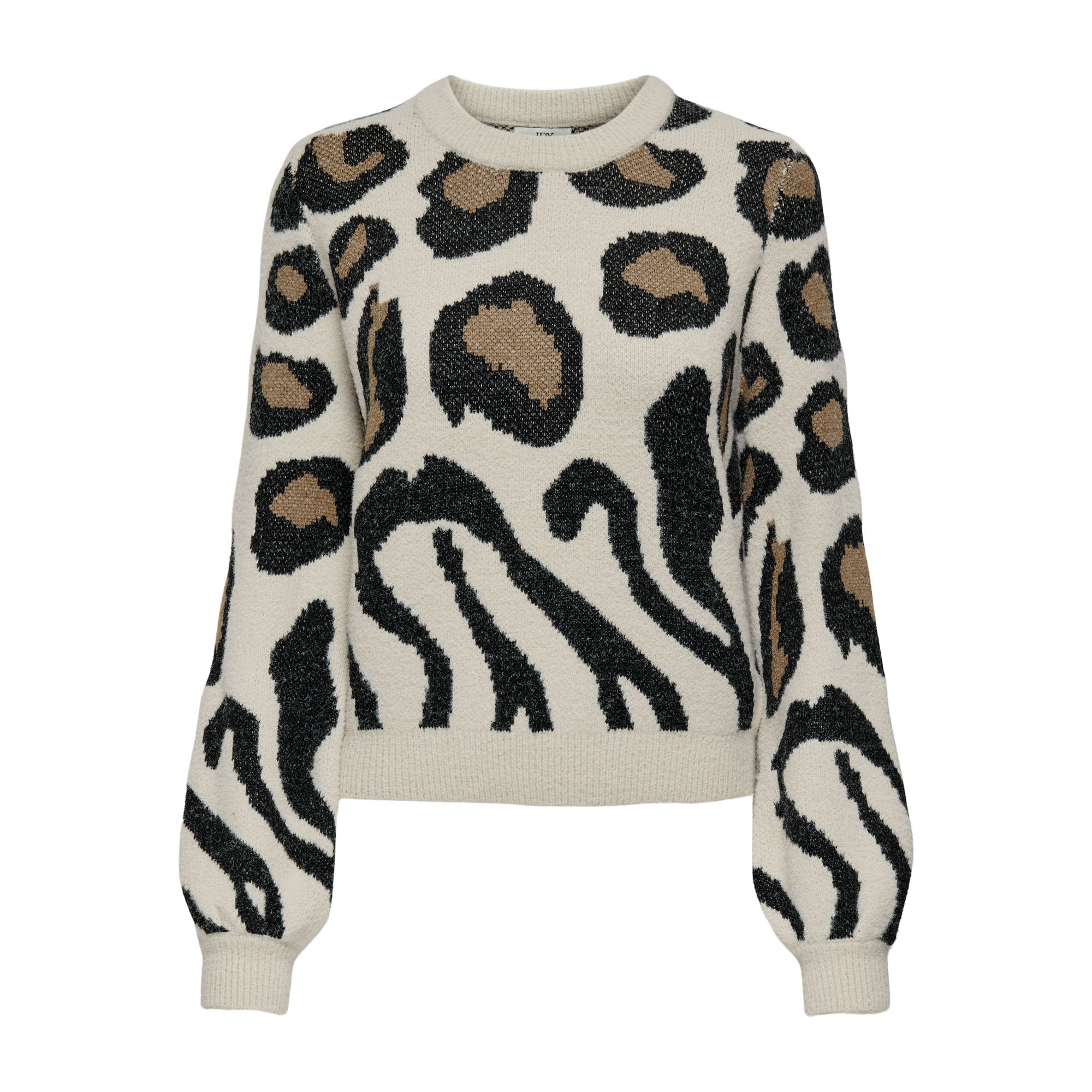JDY Lorraine Animal Knit Sweater Dames