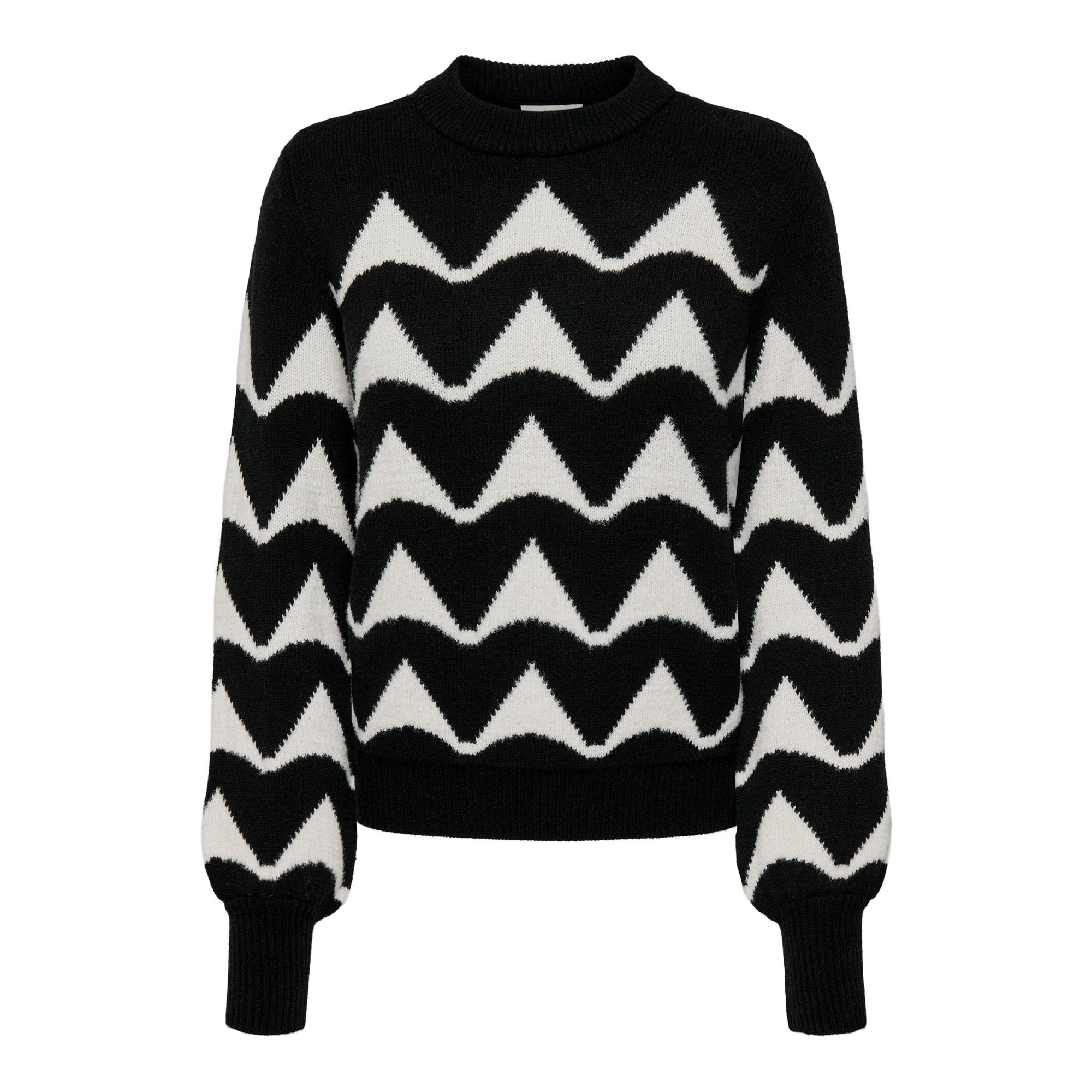 JDY Tina Jacquard Knitted Pullover Damen
