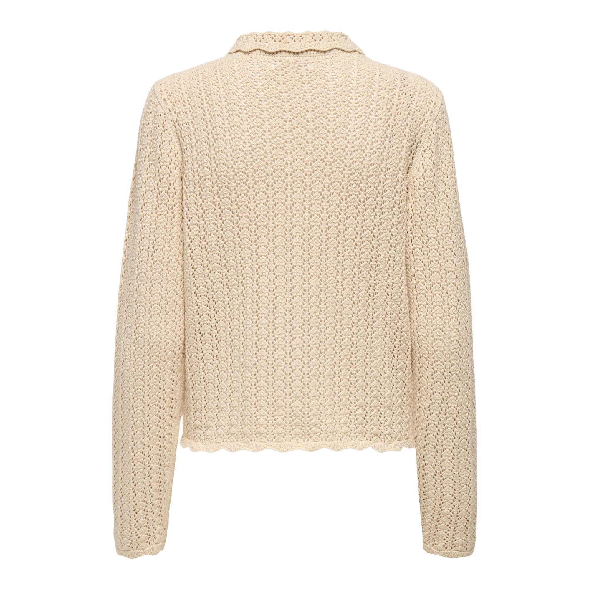 JDY Camil Collar Knit Cardigan Vest Dames