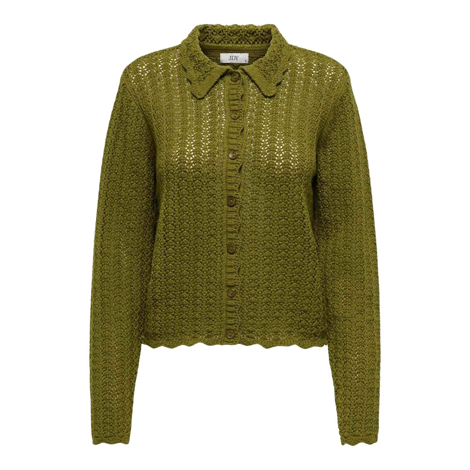JDY Camil Collar Knit Cardigan Vest Dames
