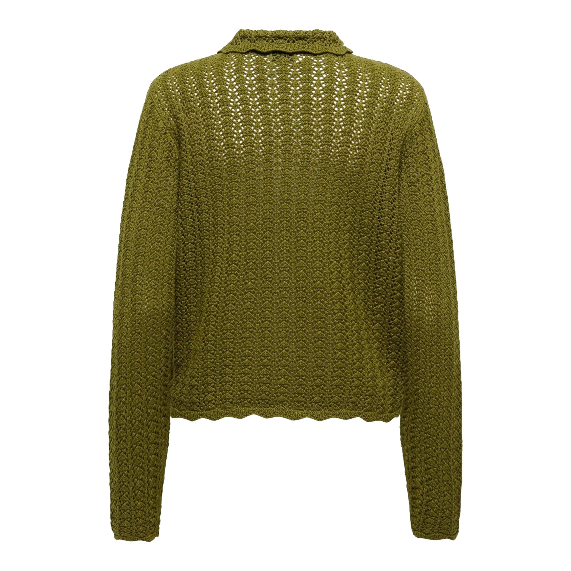JDY Camil Collar Knit Cardigan Vest Dames