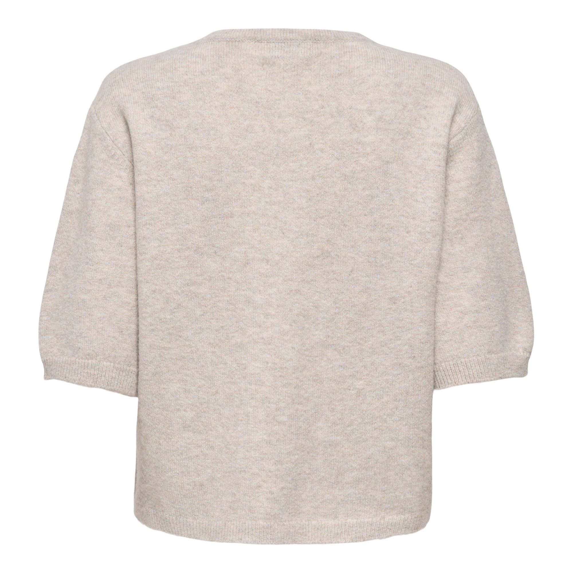 JDY Rue Life 2/4 Pearl Knit Cardigan Vest Dames
