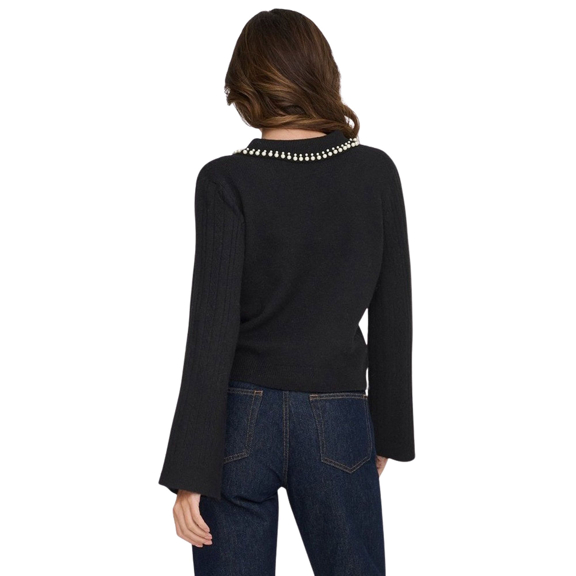 Pull JDY April Life Pearl Collar Femmes