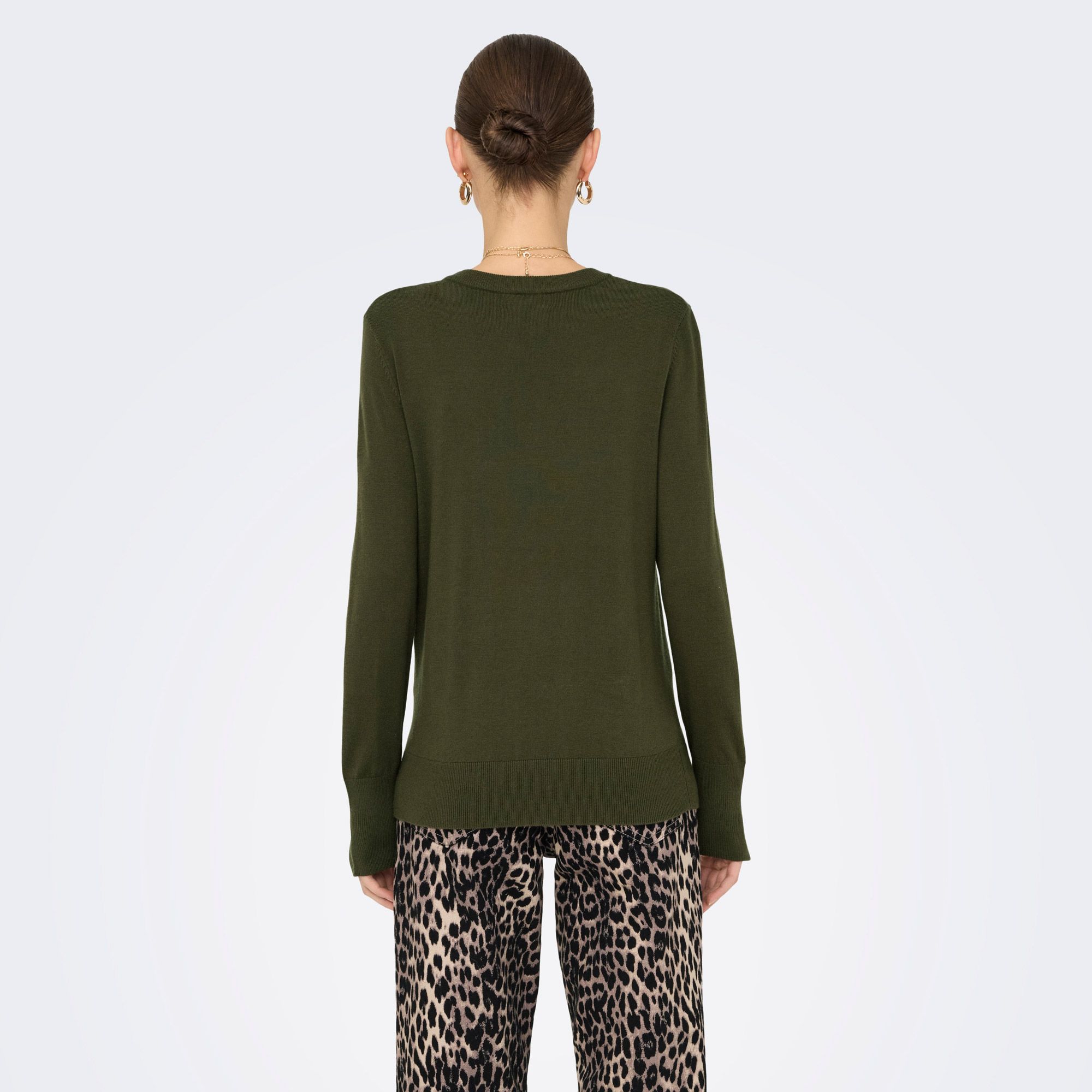 JDY Malou Sur Button Pull Tricoté Femme