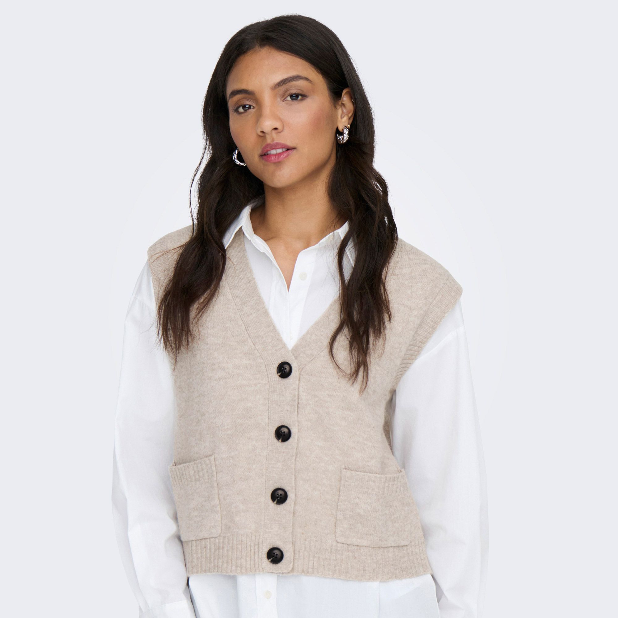 JDY Super Life V-neck Vest Dames
