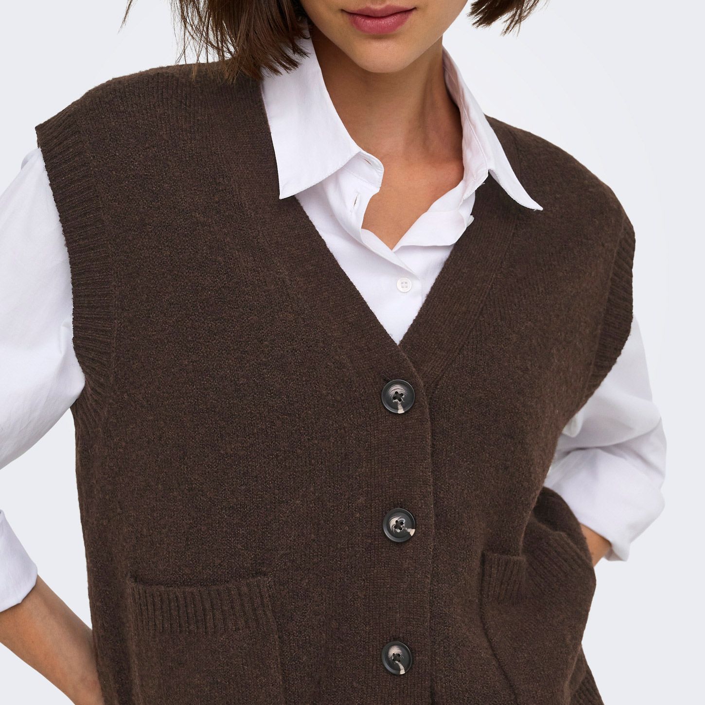 JDY Super Life V-neck Vest Dames