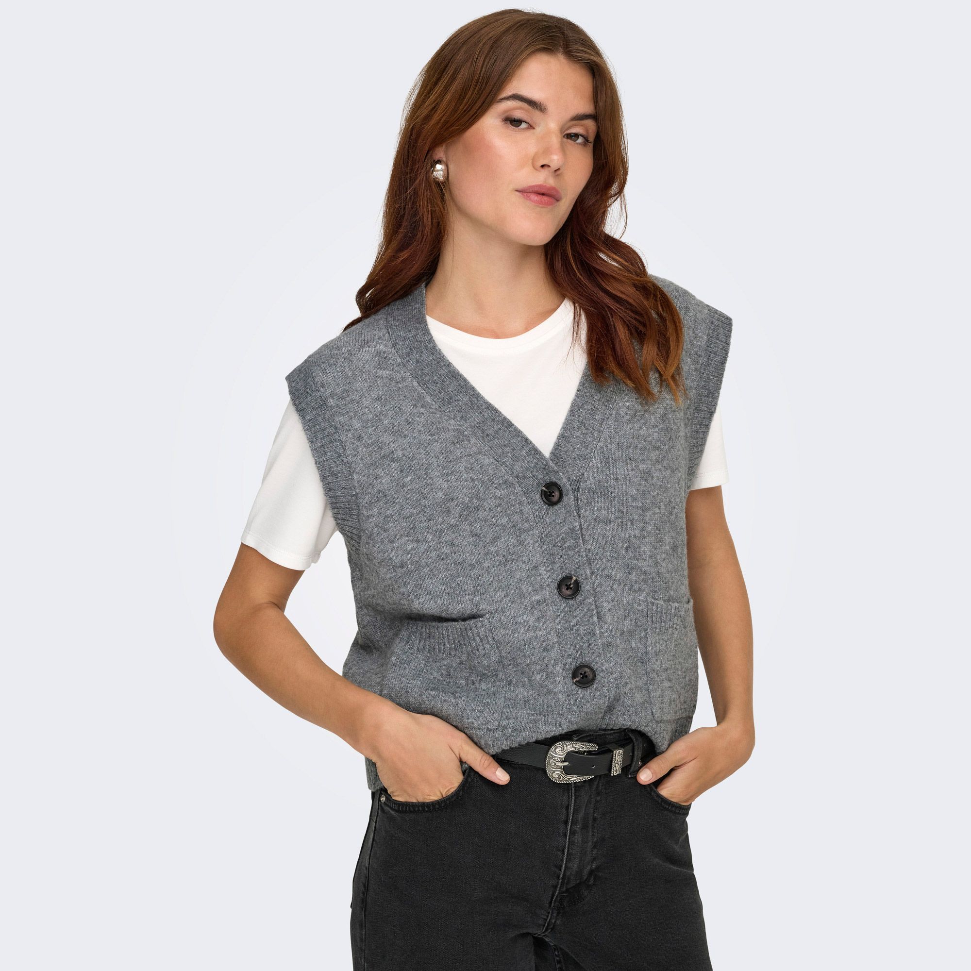 JDY Super Life V-neck Vest Women