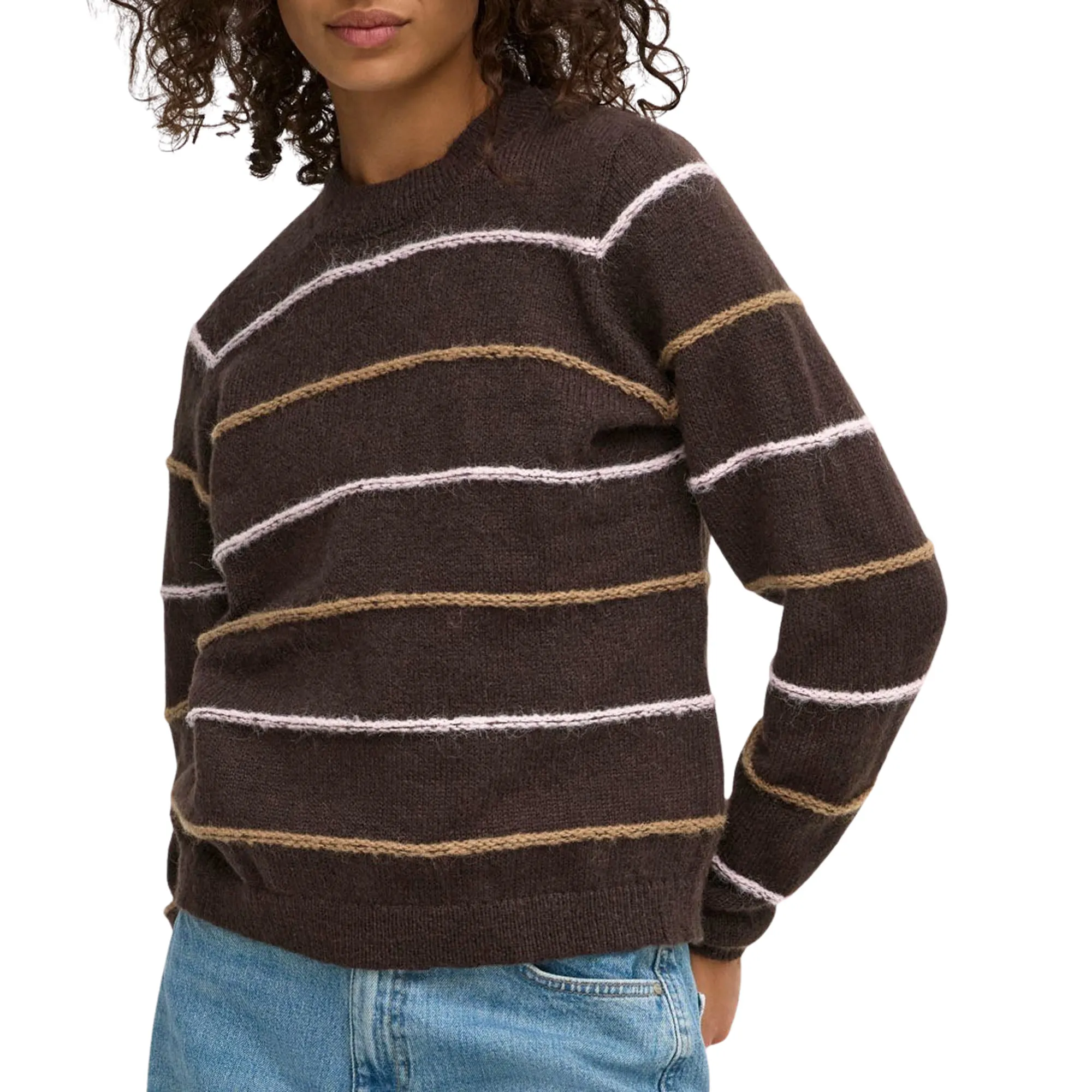 JDY Sigrid Life Structured Knitted Pullover Damen
