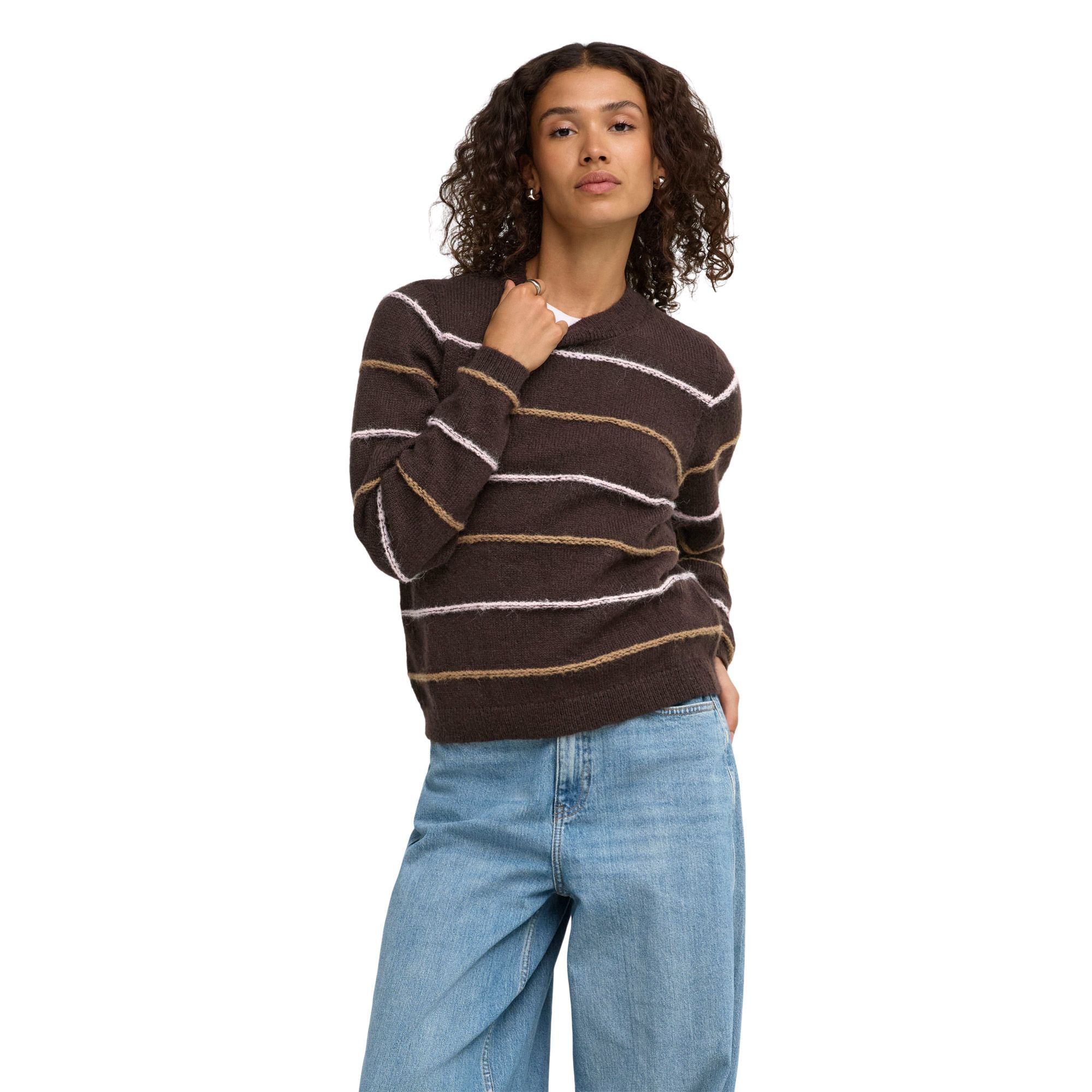 JDY Sigrid Life Structured Knitted Trui Dames