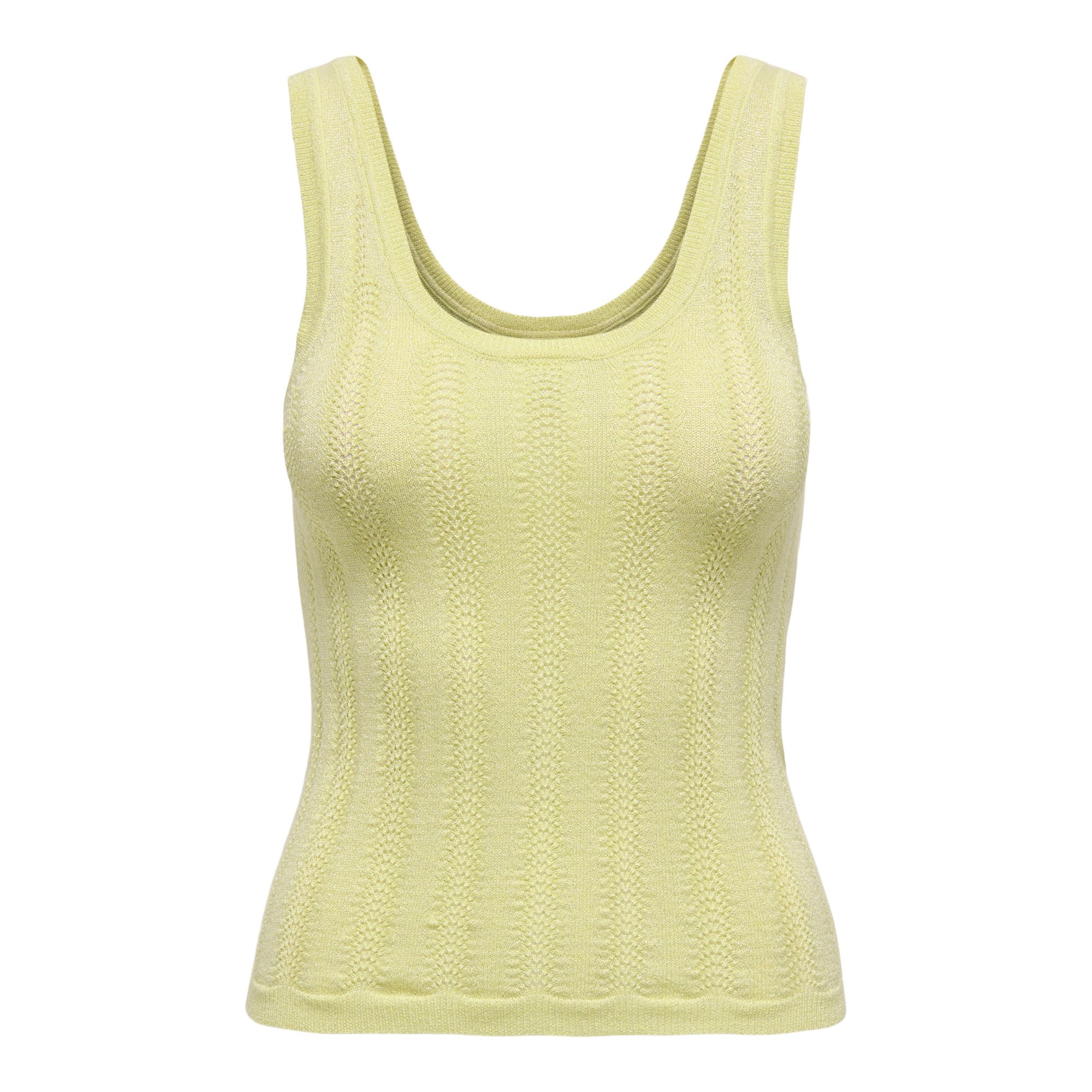 JDY Beauty SL Glitter Structured Knit Tanktop Women