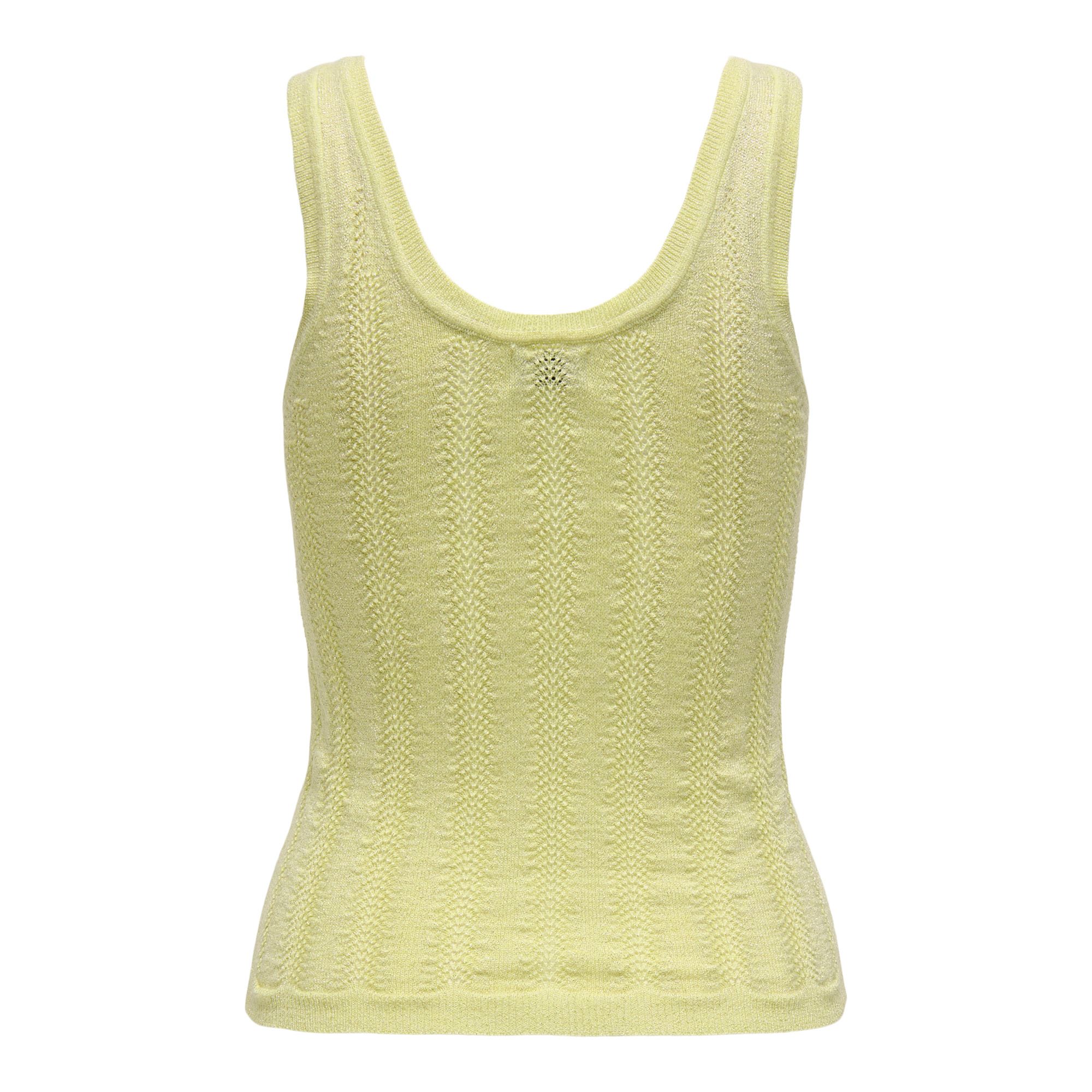 JDY Beauty SL Glitter Structured Knit Tanktop Women