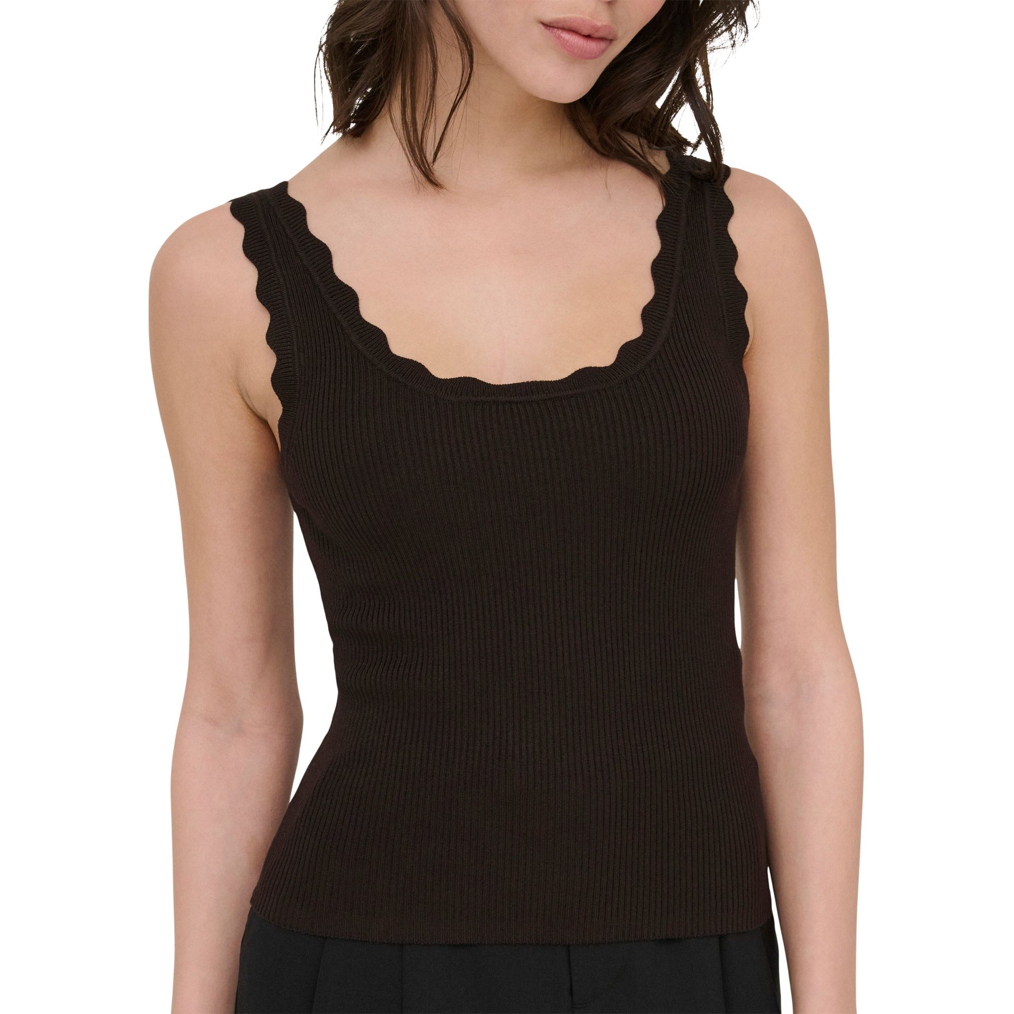 JDY Nanna Scallop Edge Top Dames 