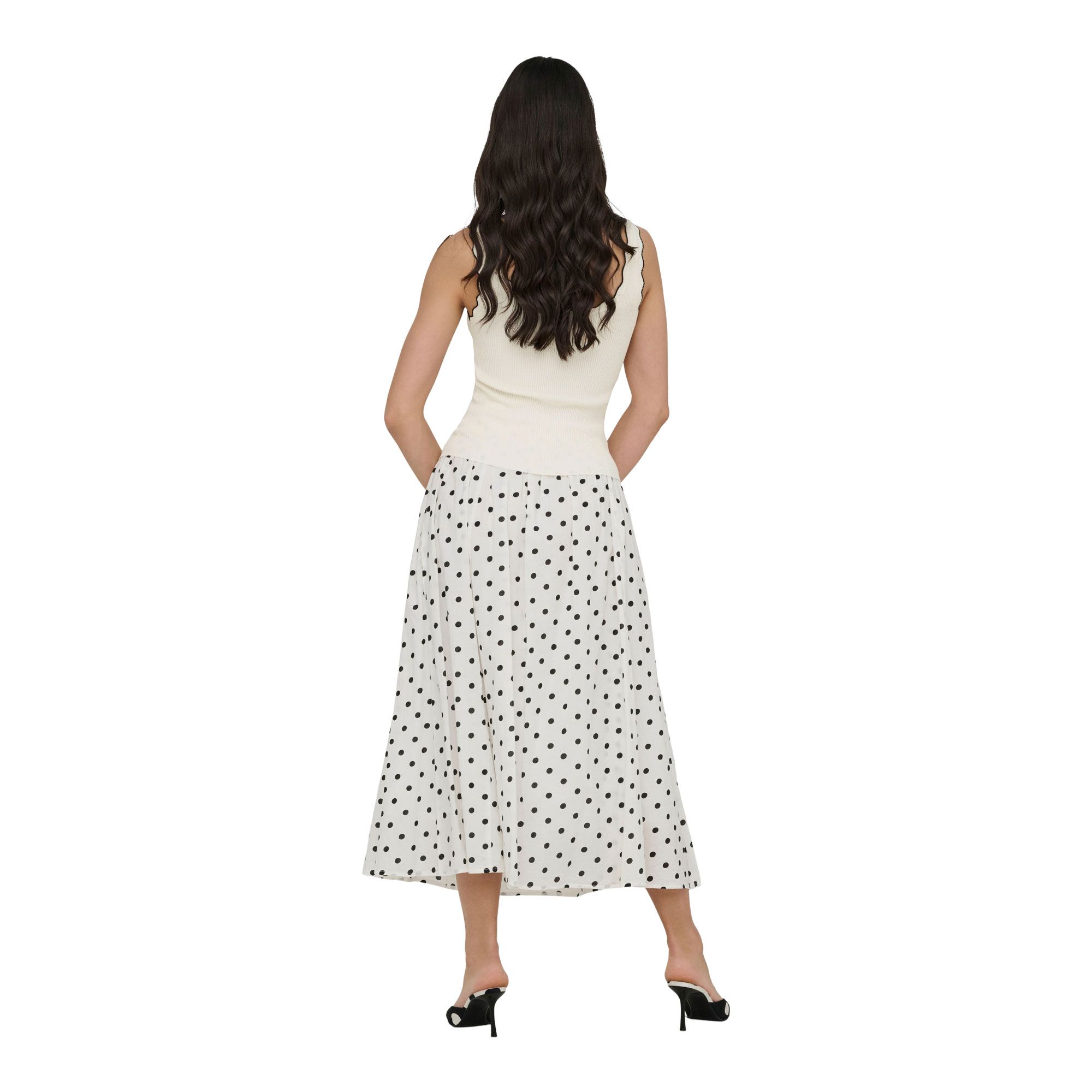 JDY Nanna Scallop Edge Top Dames 