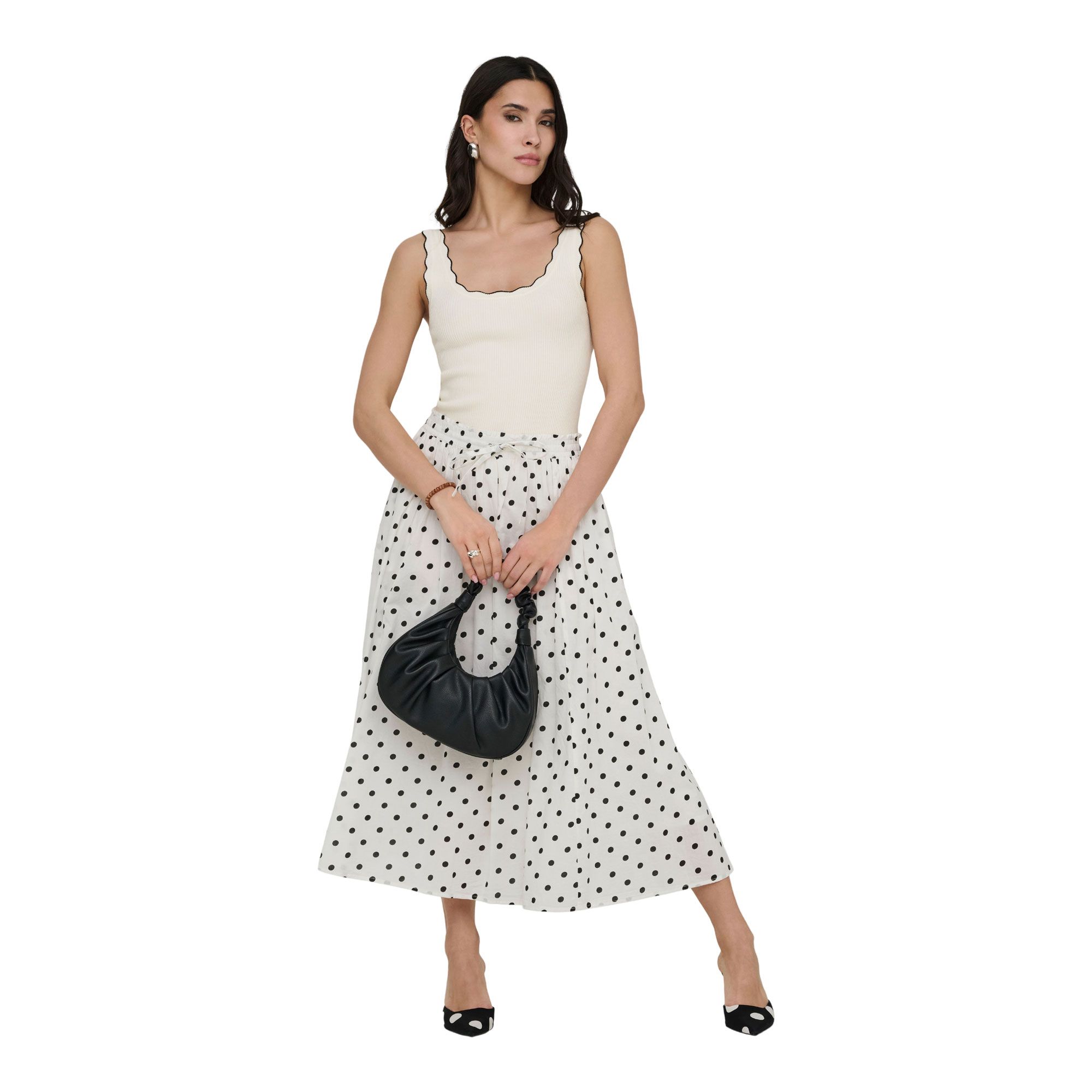 JDY Nanna Scallop Edge Top Dames 