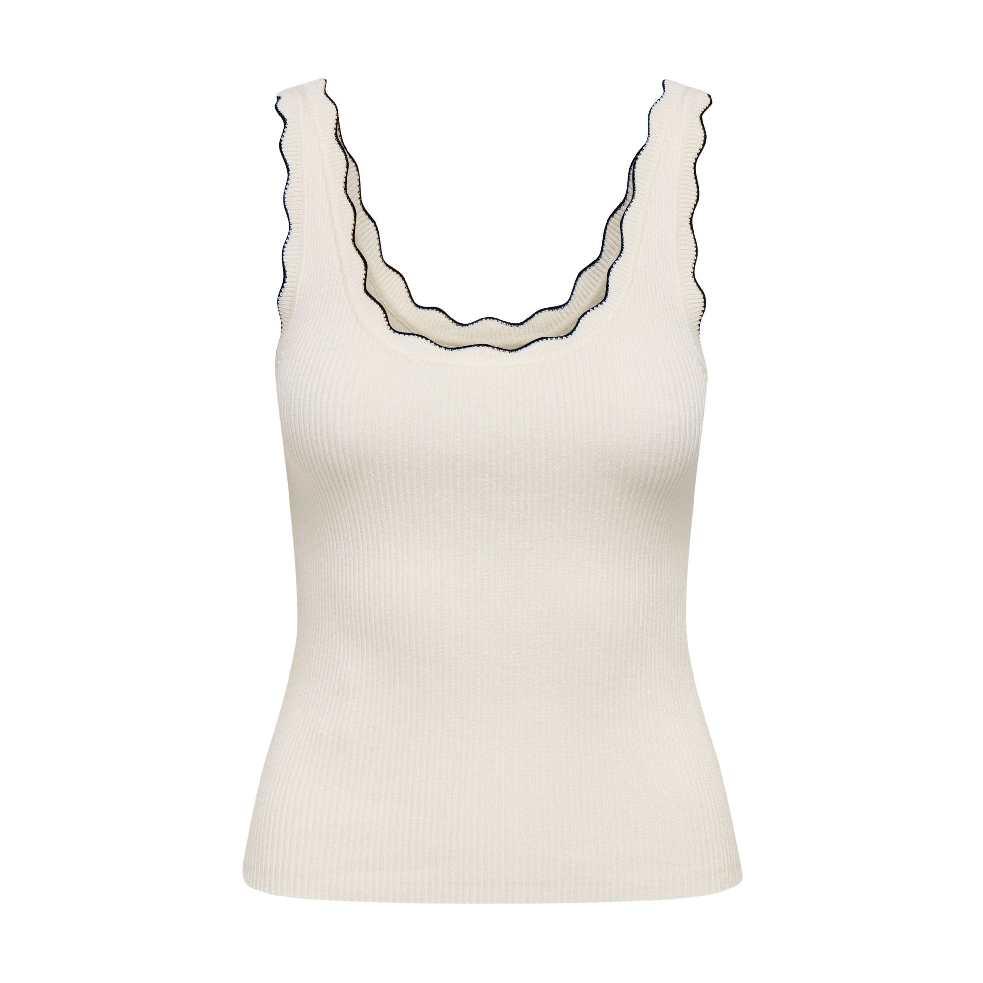 JDY Nanna Scallop Edge Top Dames 