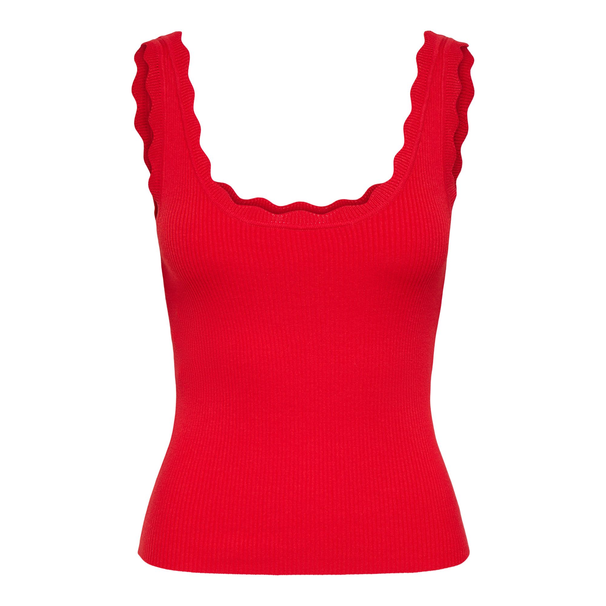 JDY Nanna Scallop Edge Top Dames 