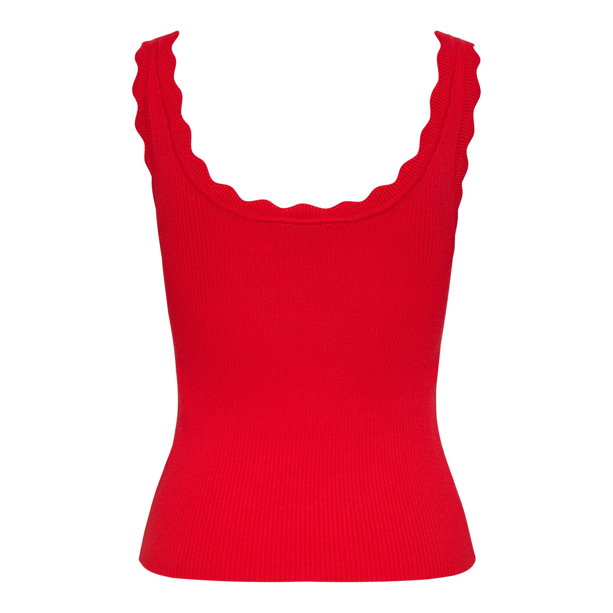 JDY Nanna Scallop Edge Top Dames 