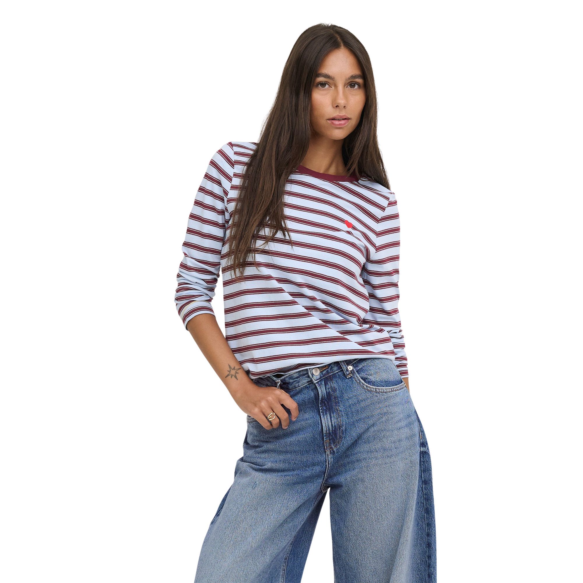 JDY Pisa Print Top Damen