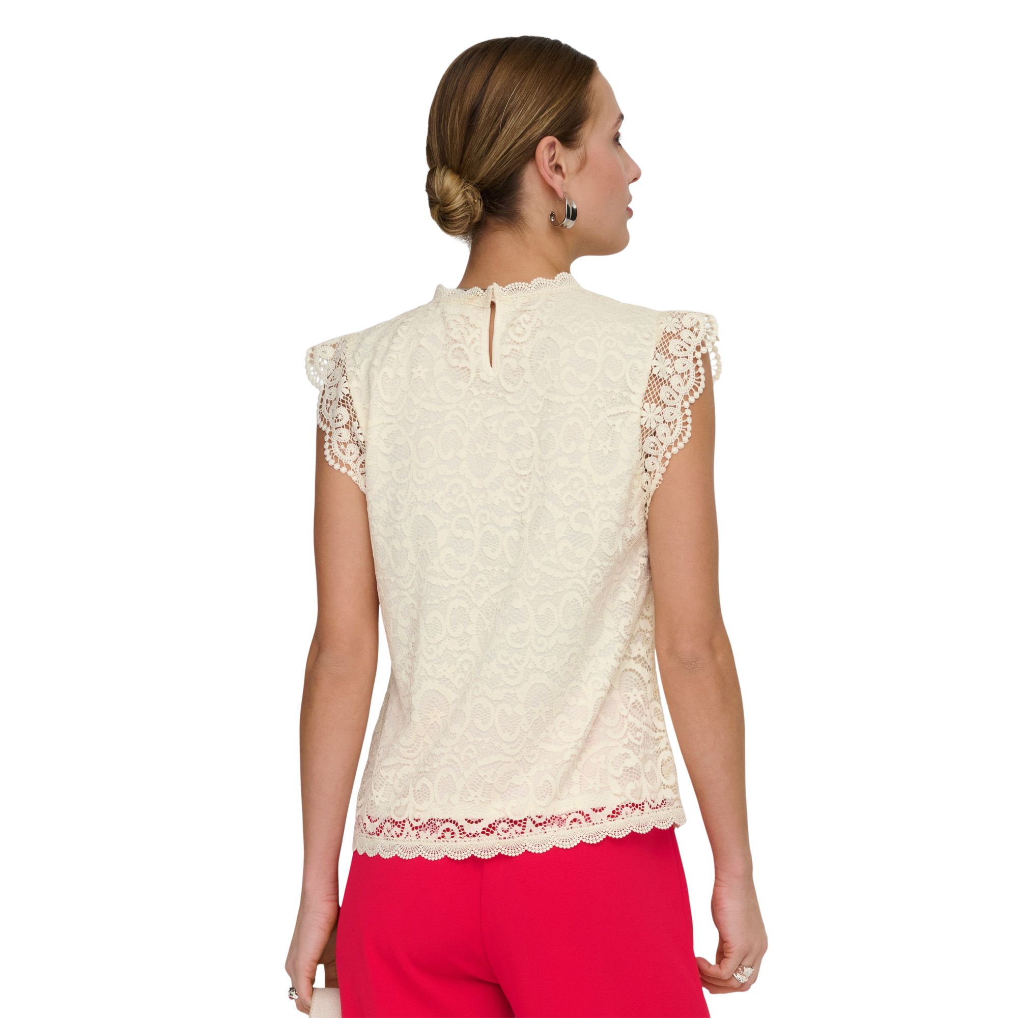 JDY Lotas Lace Top Dames