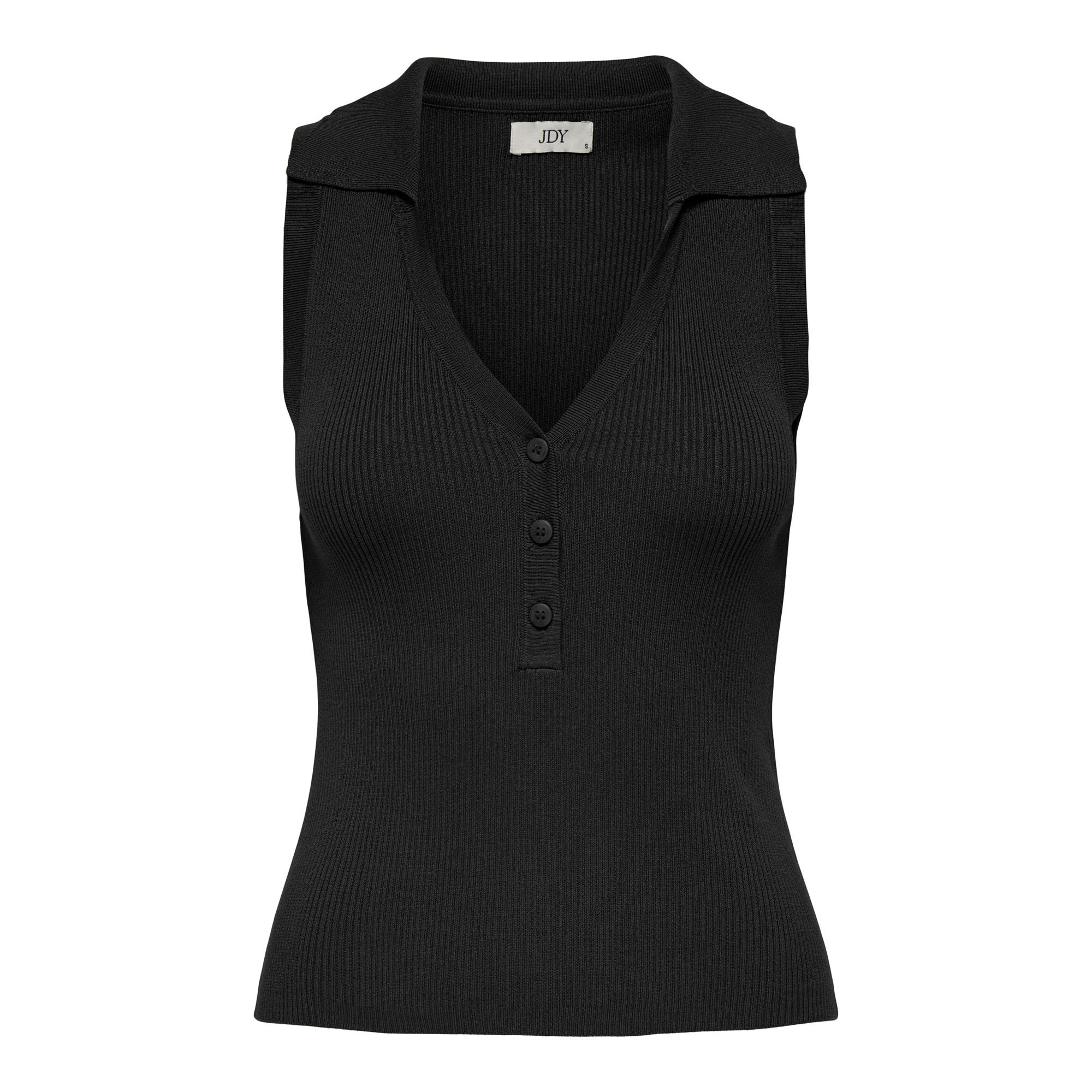 JDY Nanna SL Collar Knit Tanktop Dames