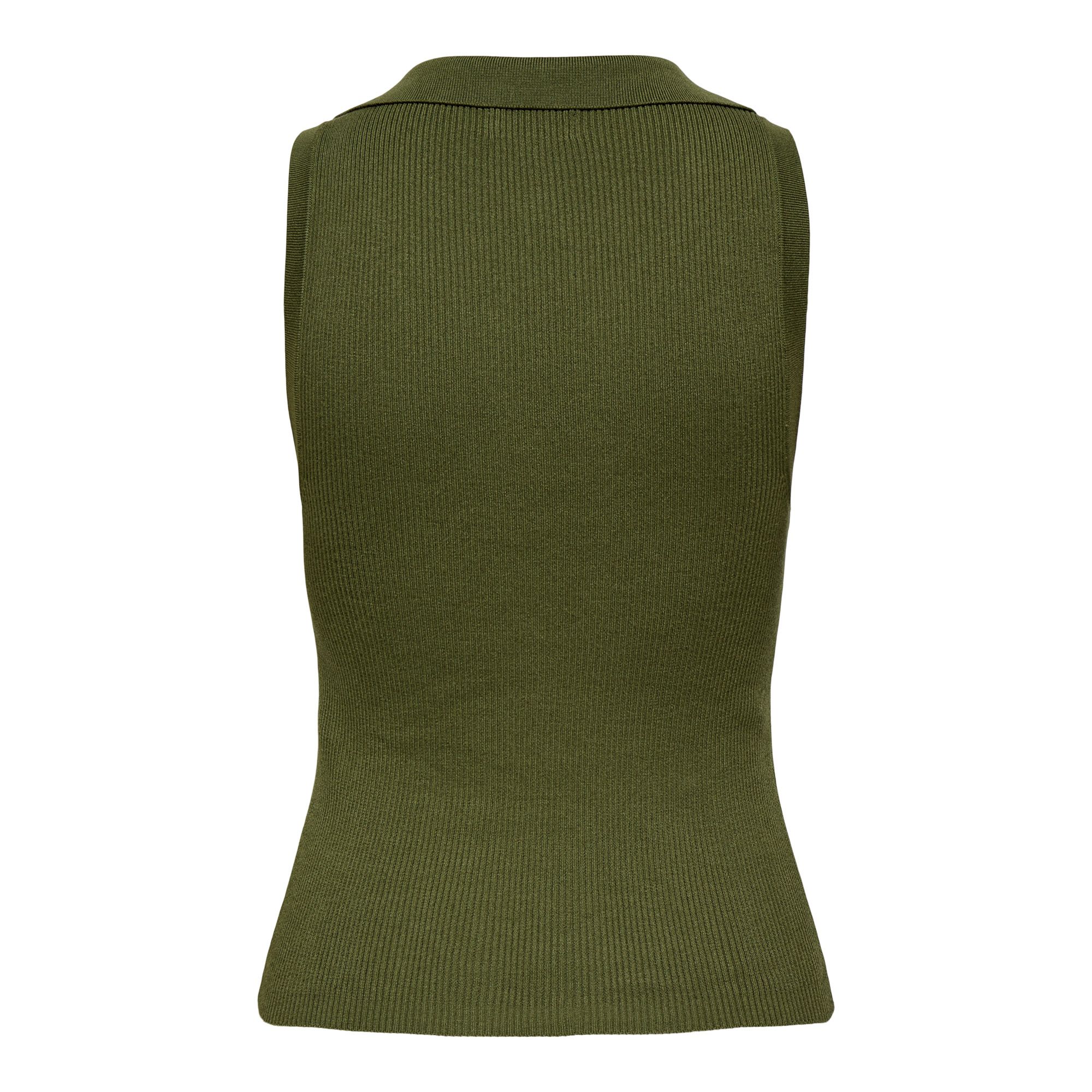JDY Nanna SL Collar Knit Tanktop Dames