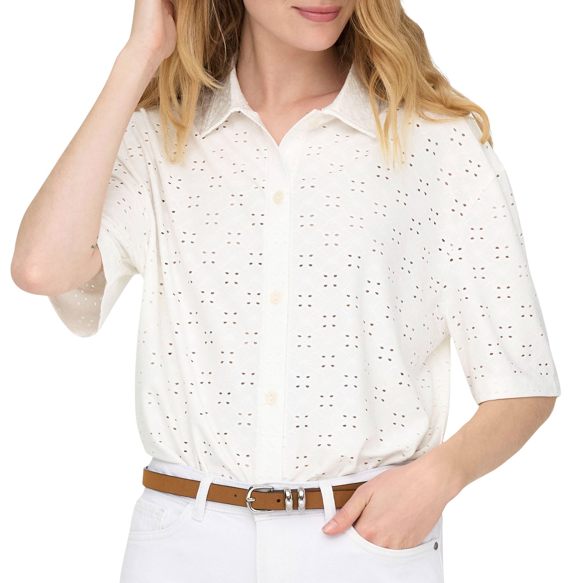 JDY Cathinka Button Top Dames