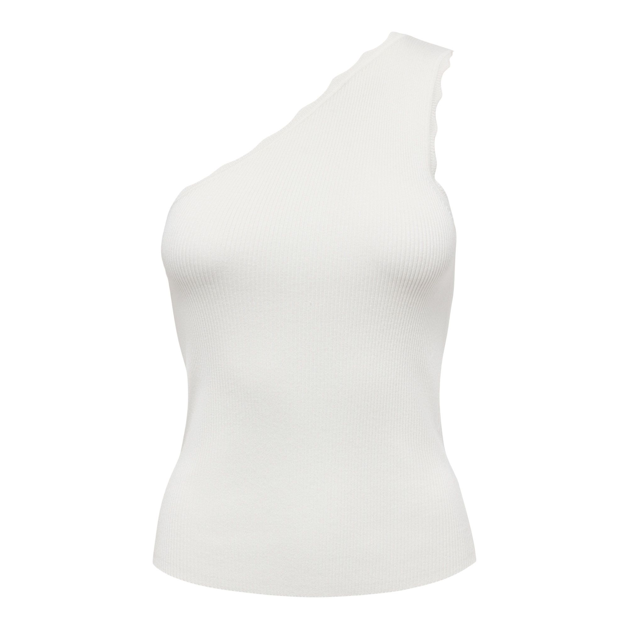 JDY Lou SL Oneshoulder Scallop Top Dames