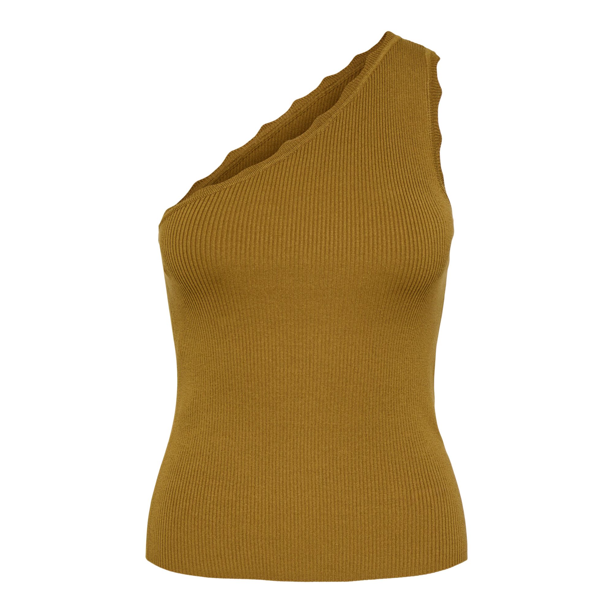 JDY Lou SL Oneshoulder Scallop Top Dames