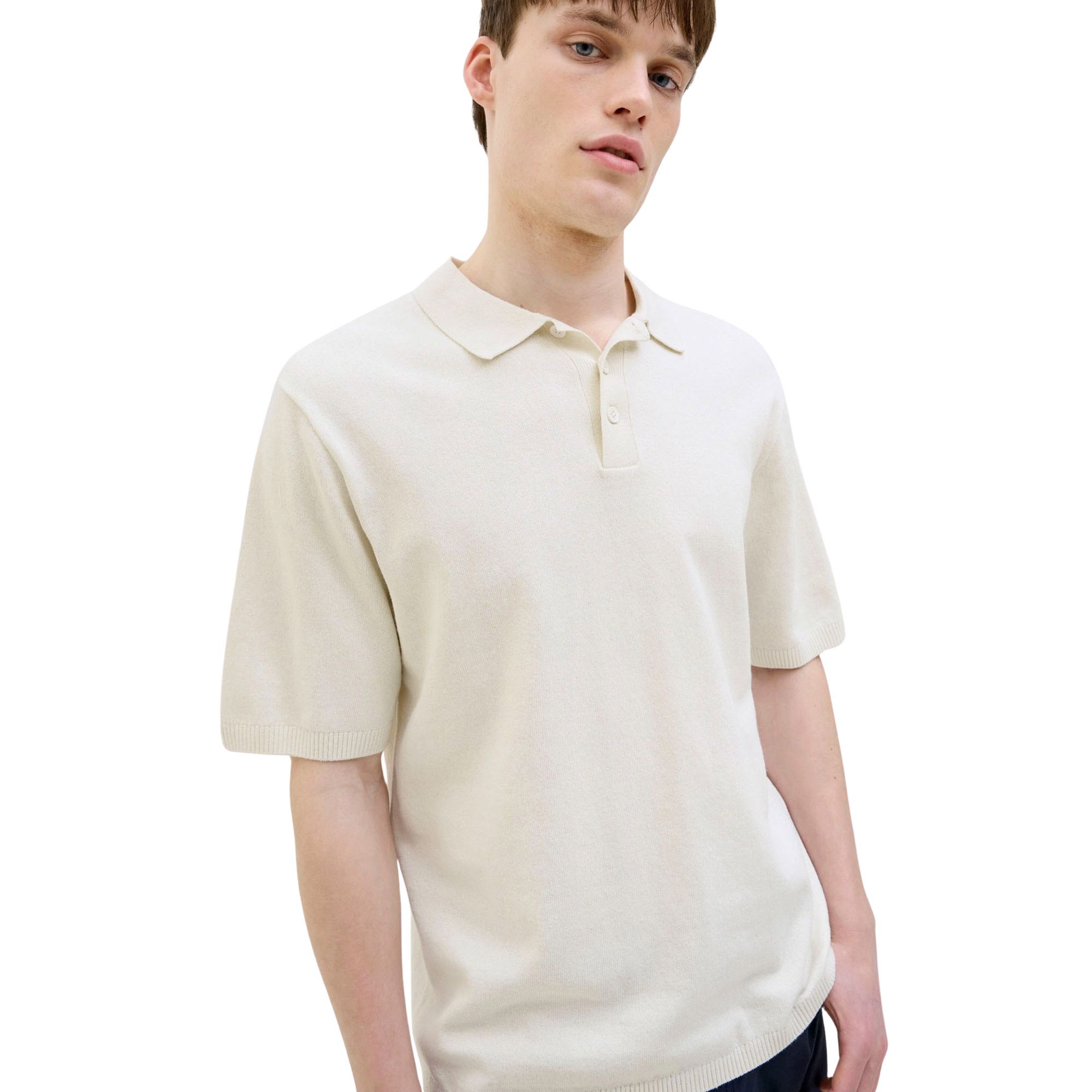 JJ Rebel Callum Knit Polo Heren