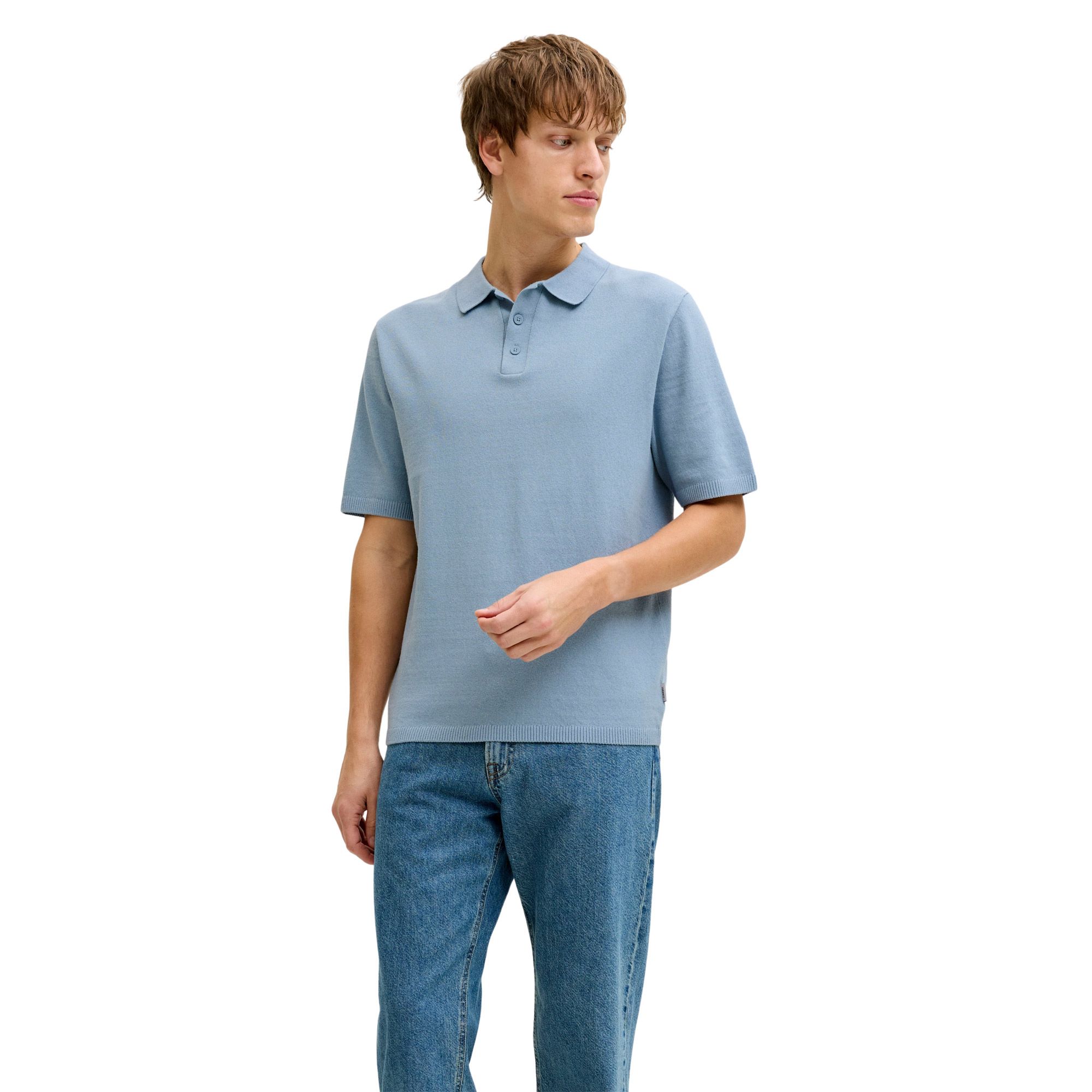 JJ Rebel Callum Knit Polo Heren